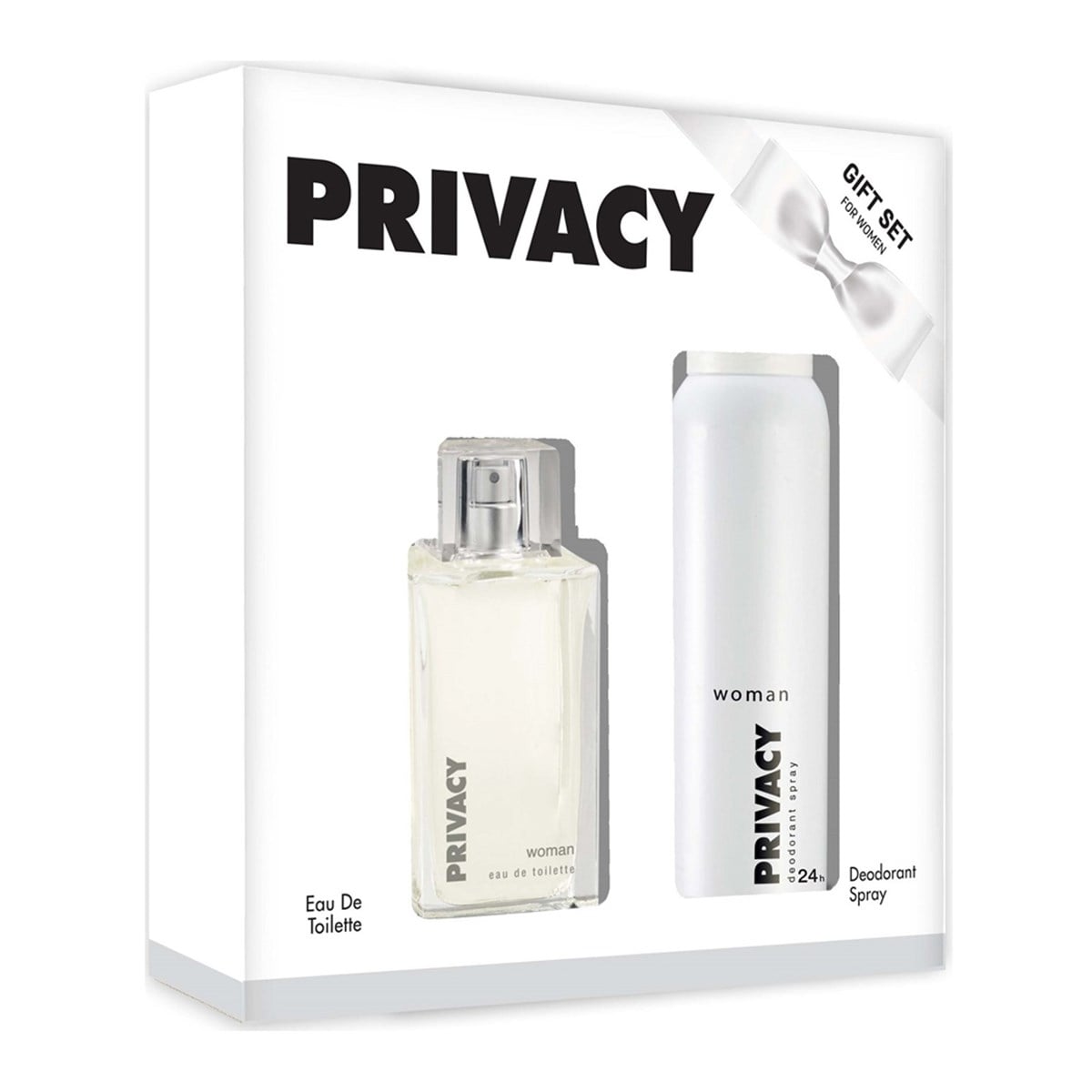 Privacy EDT Kadın Parfüm 100ml + Privacy Kadın Deodorant 150ml