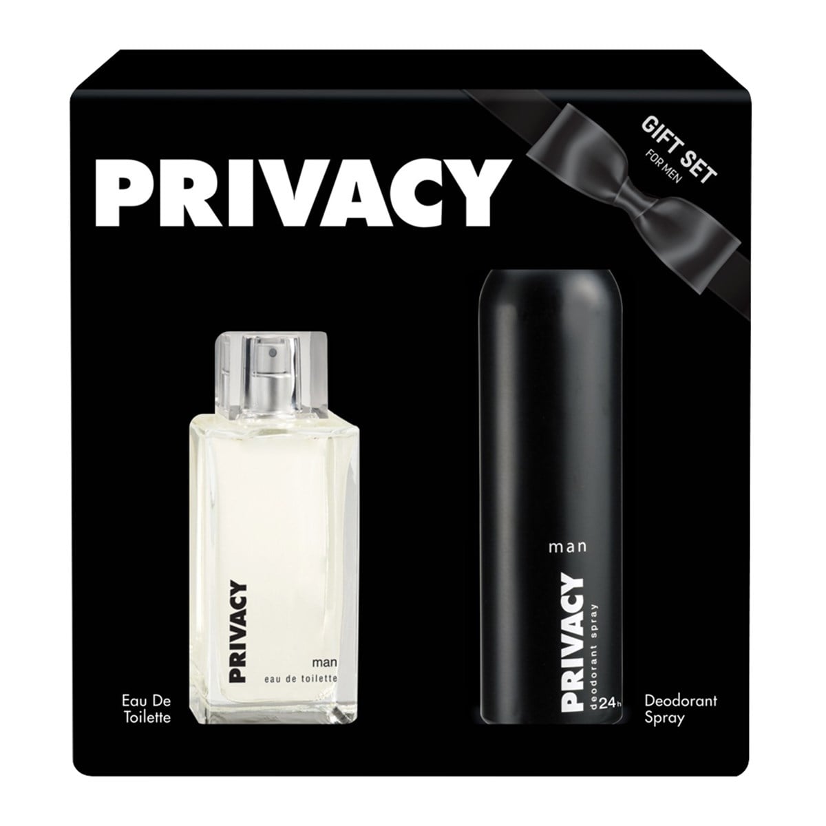 Privacy Man Eau De Toilette Parfüm 100ml + Privacy Man Deodorant Sprey 150ml