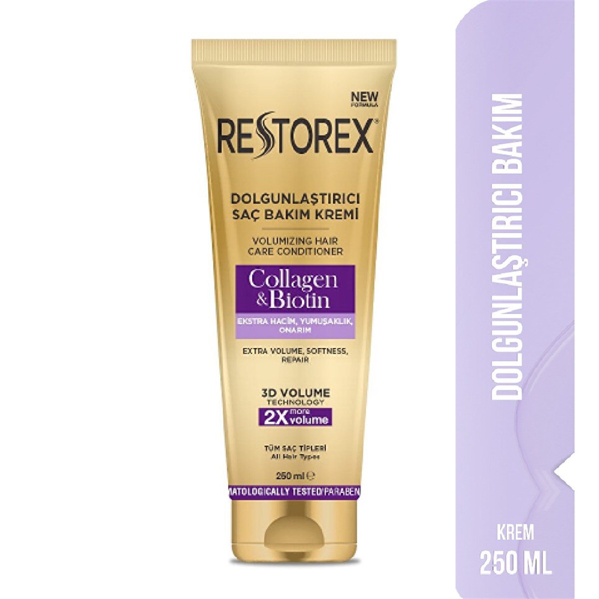Restorex Saç Bakım Krem Dolgunlaştırıcı Collagen & Biotin 250ml