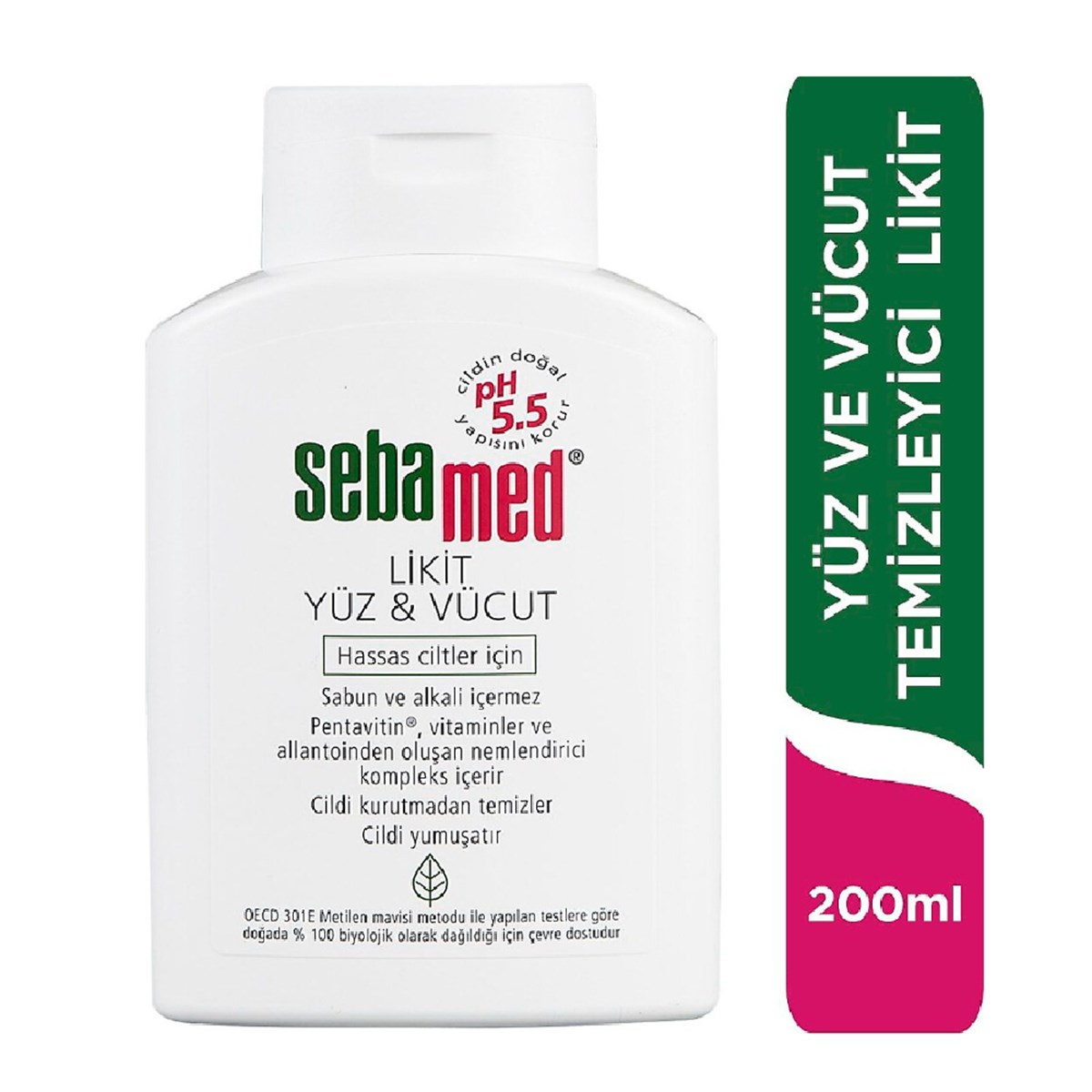 Sebamed Likit Yüz ve Vücut Yıkama 200 ML