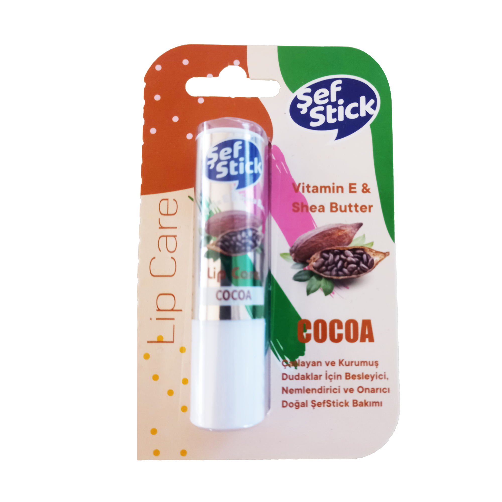 Şef Stick Lip Care Kakao