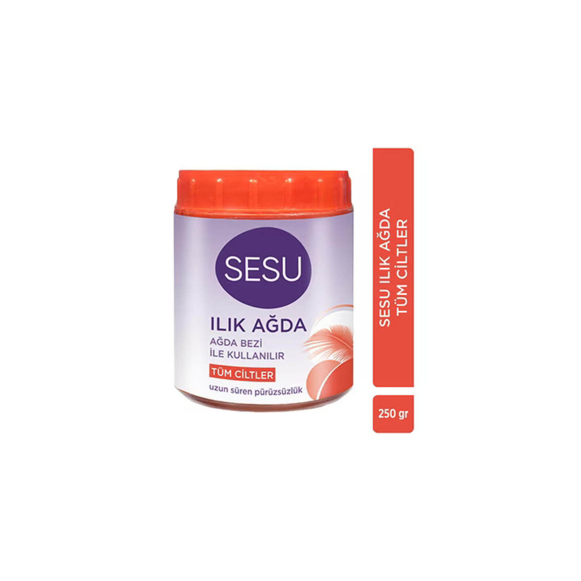 Sesu Ilık Ağda Turuncu 250 Gr.