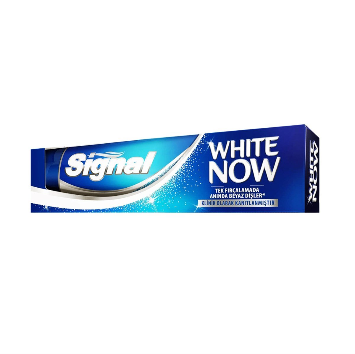 White now. Signal d.Macunu 75ml White Now Classic (Mavi)*24 (PLT-133). Signal White. Signal Macunu.