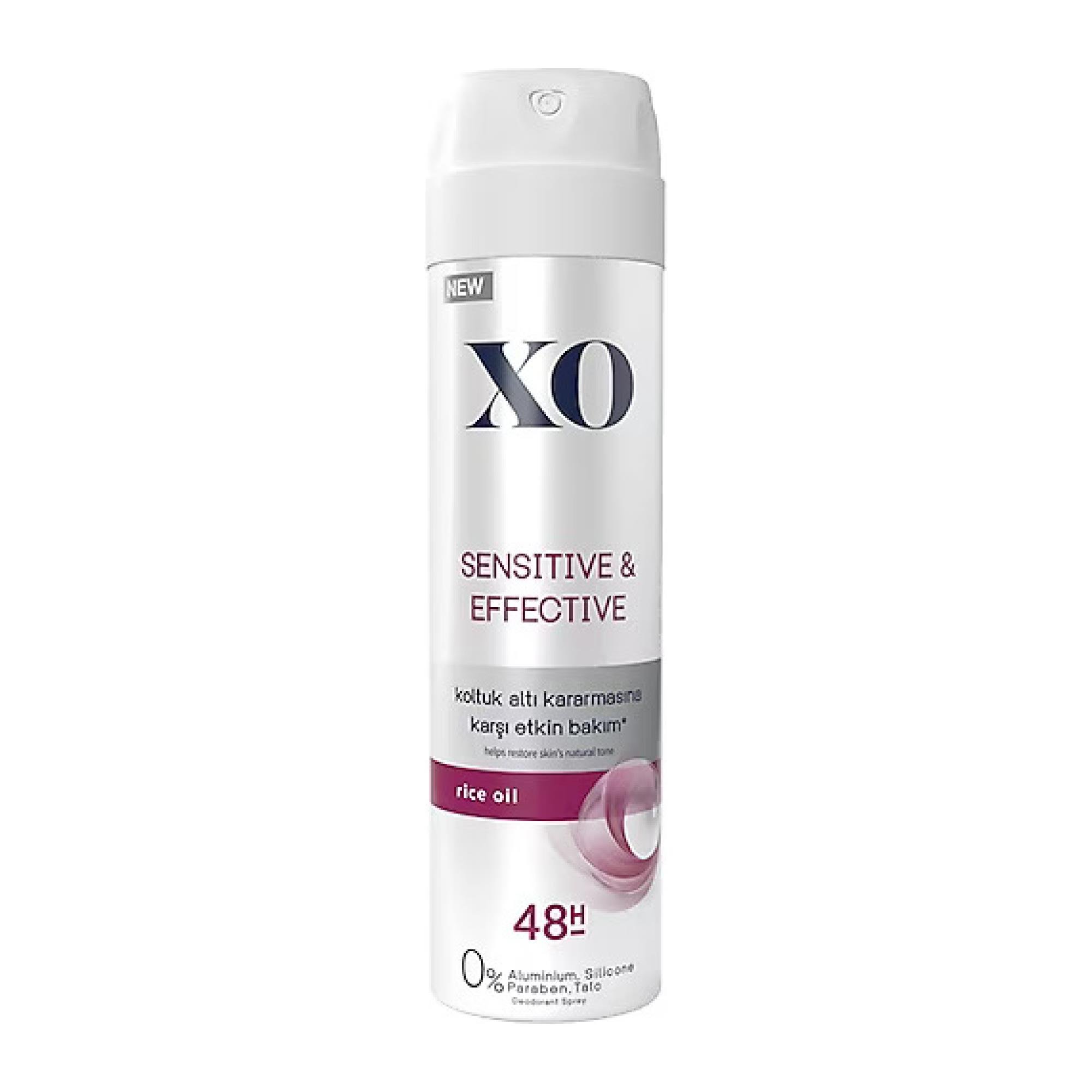 XO Deodorant Kadın Sensitive & Effective 150 ml