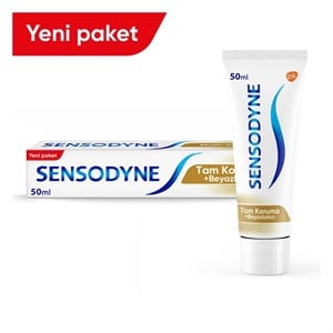 Sensodyne Diş Macunu Tam Koruma ve Beyazlatıcı 50 ml