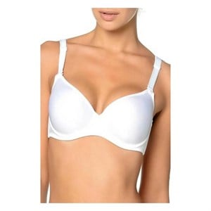 Orkide Kadın Büyük Beden Sütyen Dolgusuz Beyaz (85 B) 8100