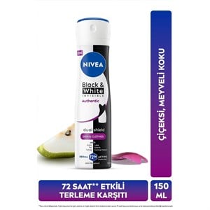 Nivea Deodorant Black&White Authentic Kadın 150ml