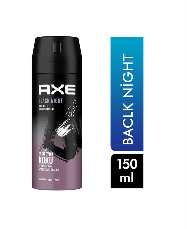 Axe Deodorant Black Night Erkek 150 ml - Platin