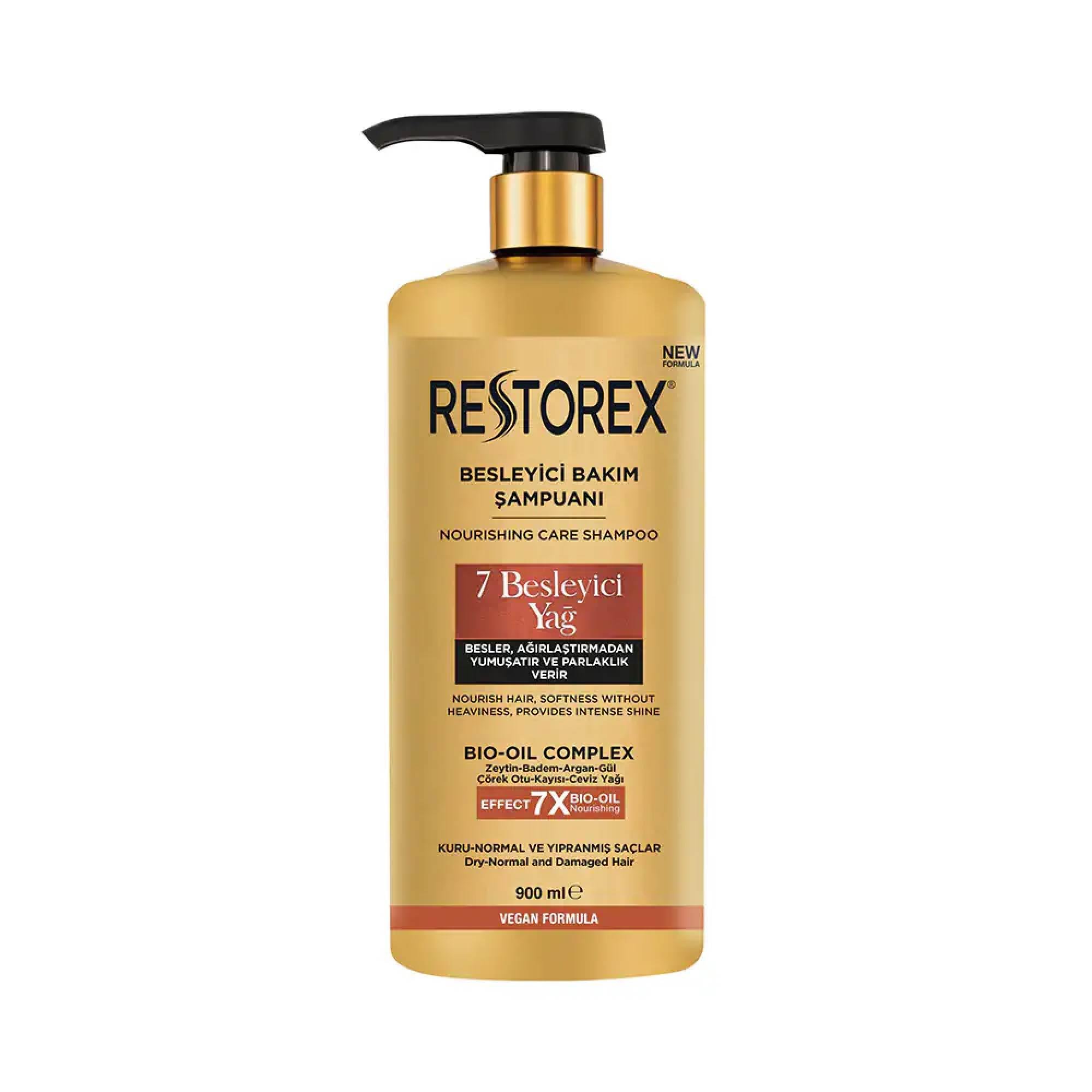 Restorex Şampuan 7 Besleyici Yağ 900 ml