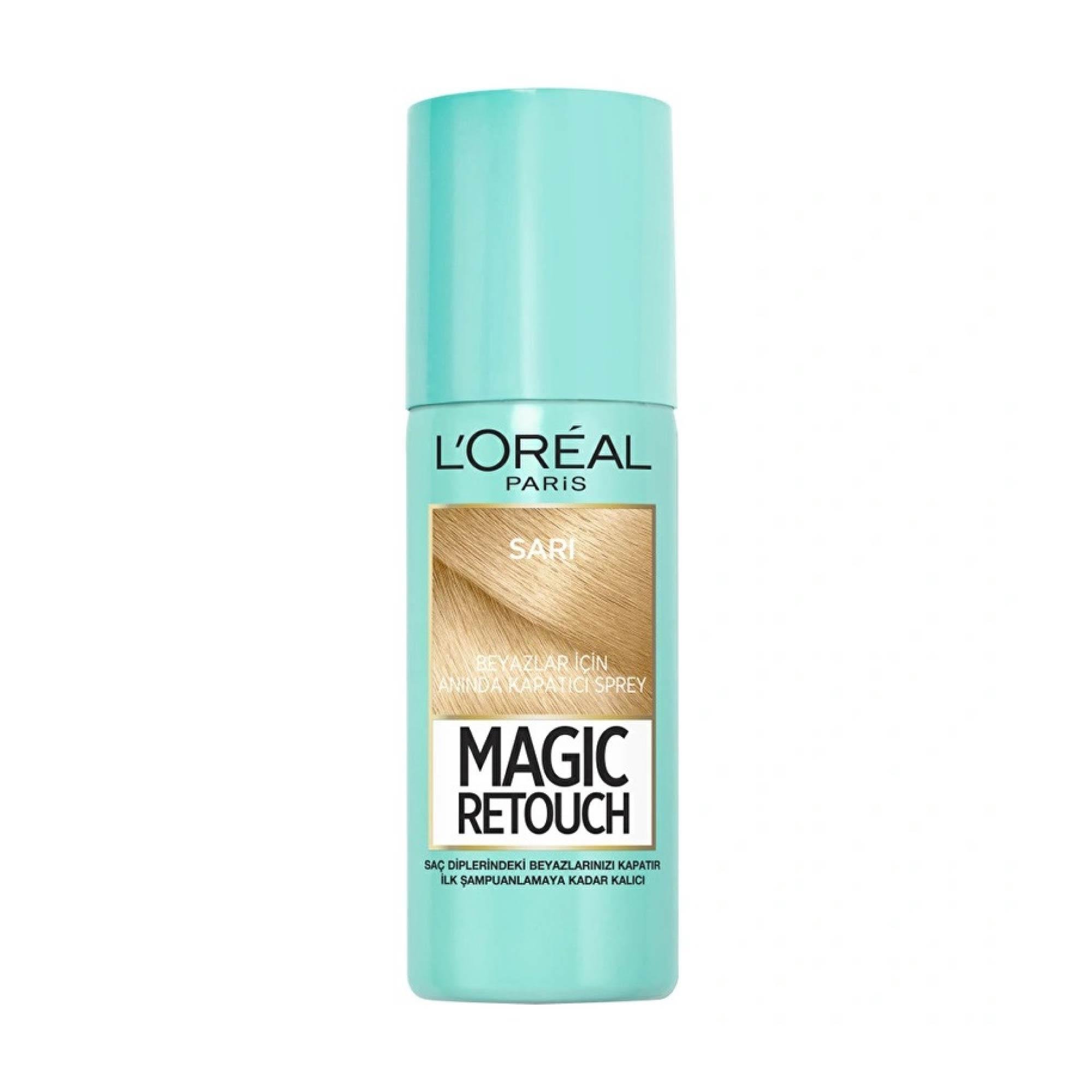 Loreal Paris Magic Retouch Kapatıcı Sarı Saç Spreyi