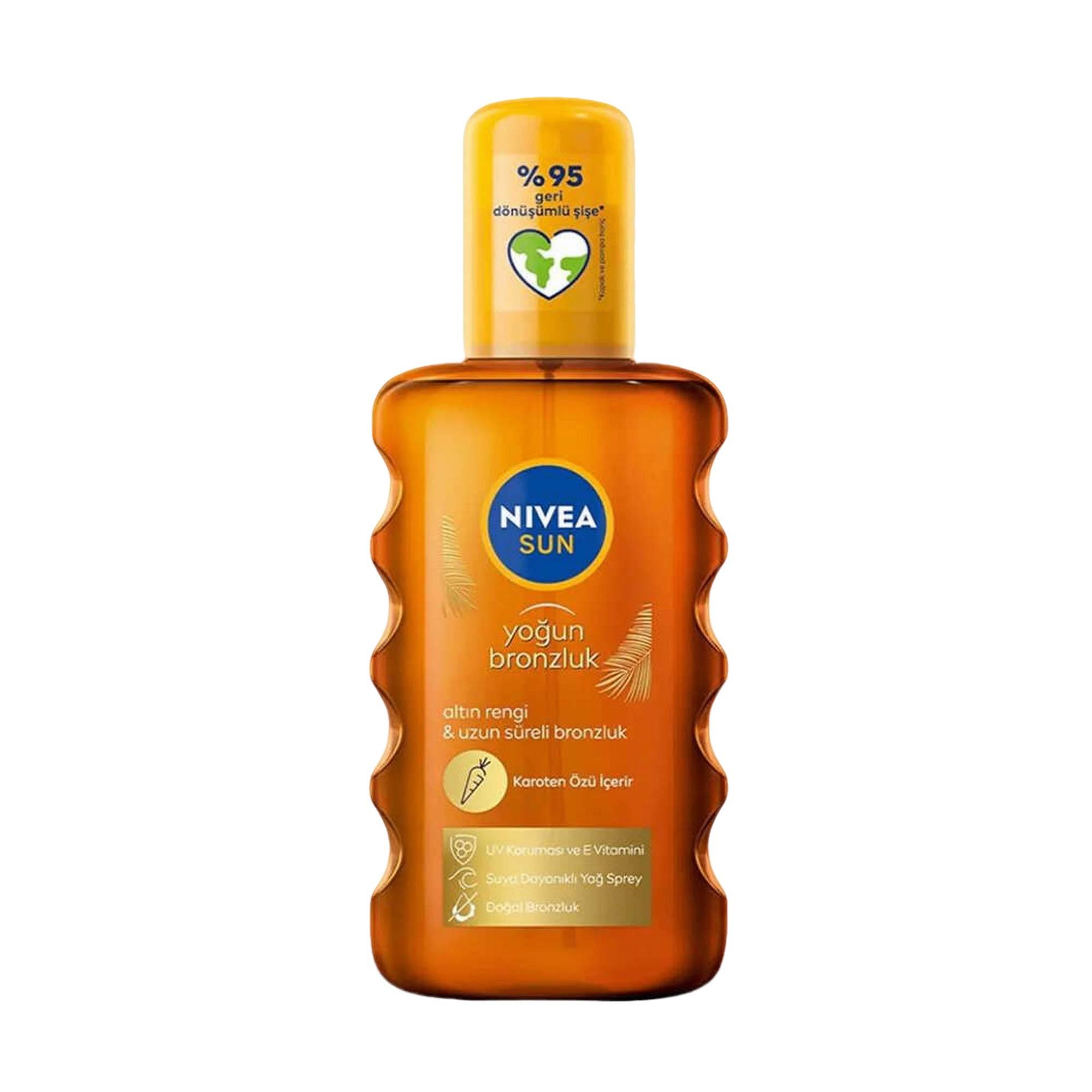 Nivea Sun Yoğun Bronzluk Güneş Yağı 200 ml