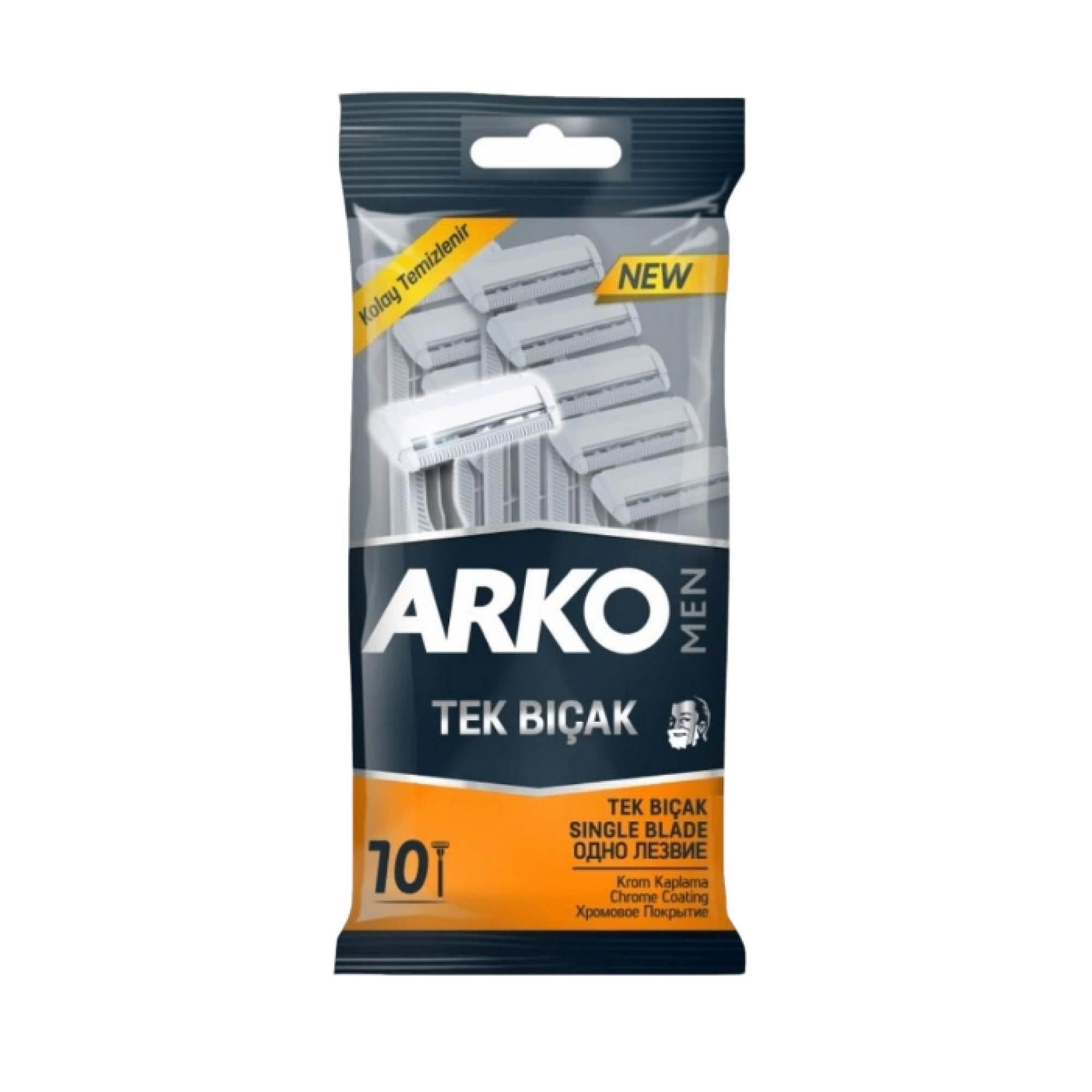 Arko Men Tıraş Bıçağı Tek Bıçak 10 Adet 