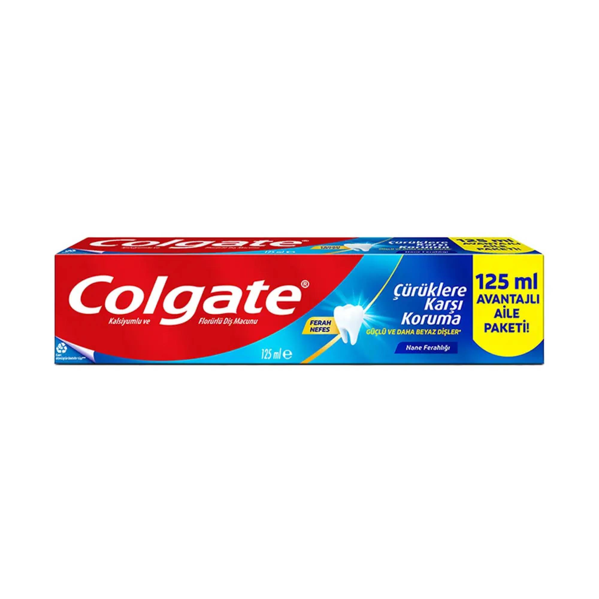 Colgate Çürüklere Karşı Koruma Diş Macunu 125 ml