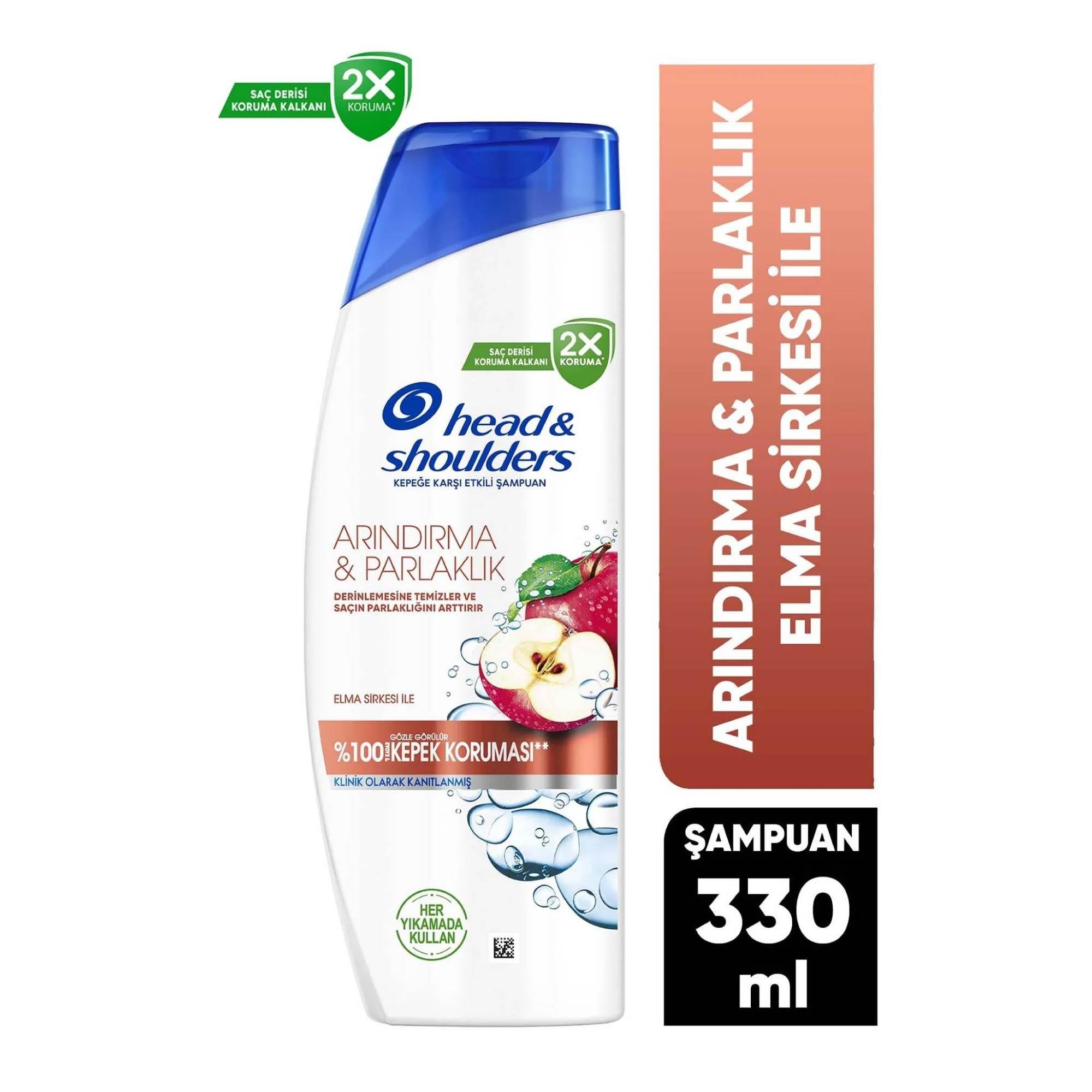 Head & Shoulders Şampuan Arındırma Parlaklık  330 ml