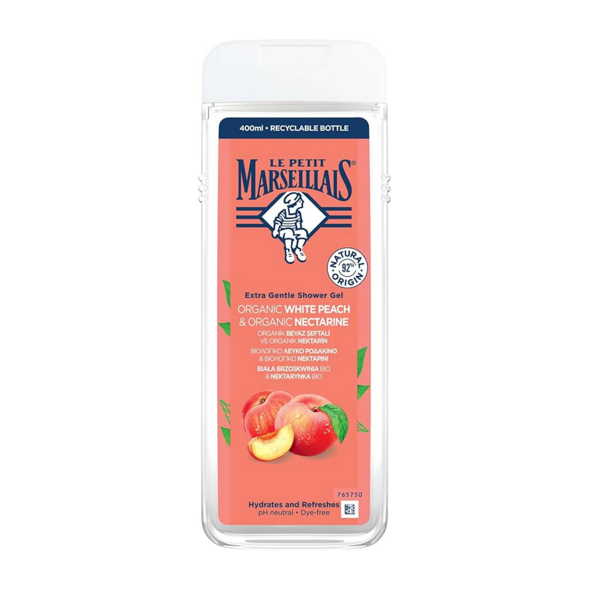 Le Petit Marseillais Beyaz Şeftali Ve Nektarin Banyo Ve Duş Jeli 400 ml