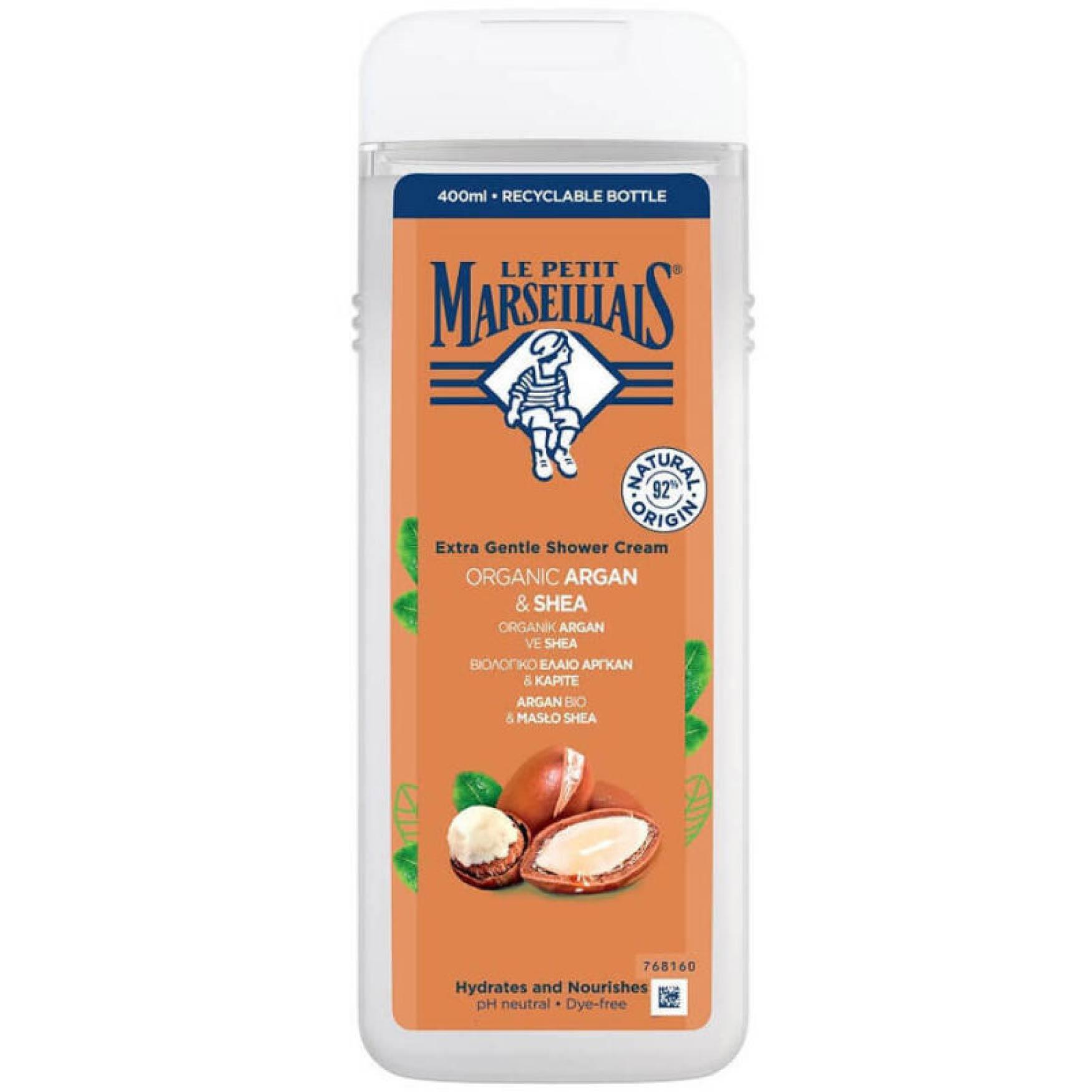 Le Petit Marseillais Duş Jeli - Organik Argan Shea 400ml