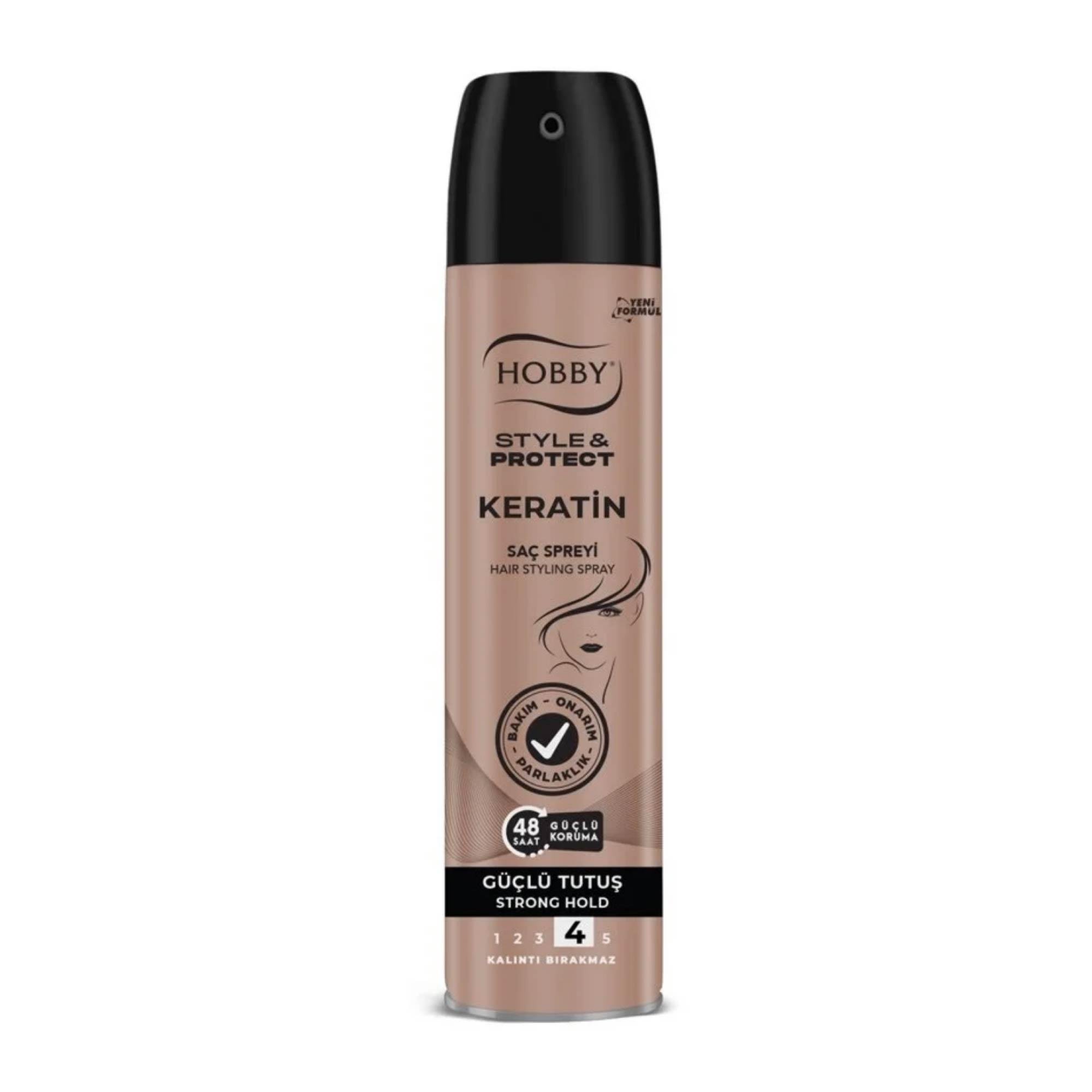 Hobby Style & Protect Saç Spreyi Keratin 250 ml	