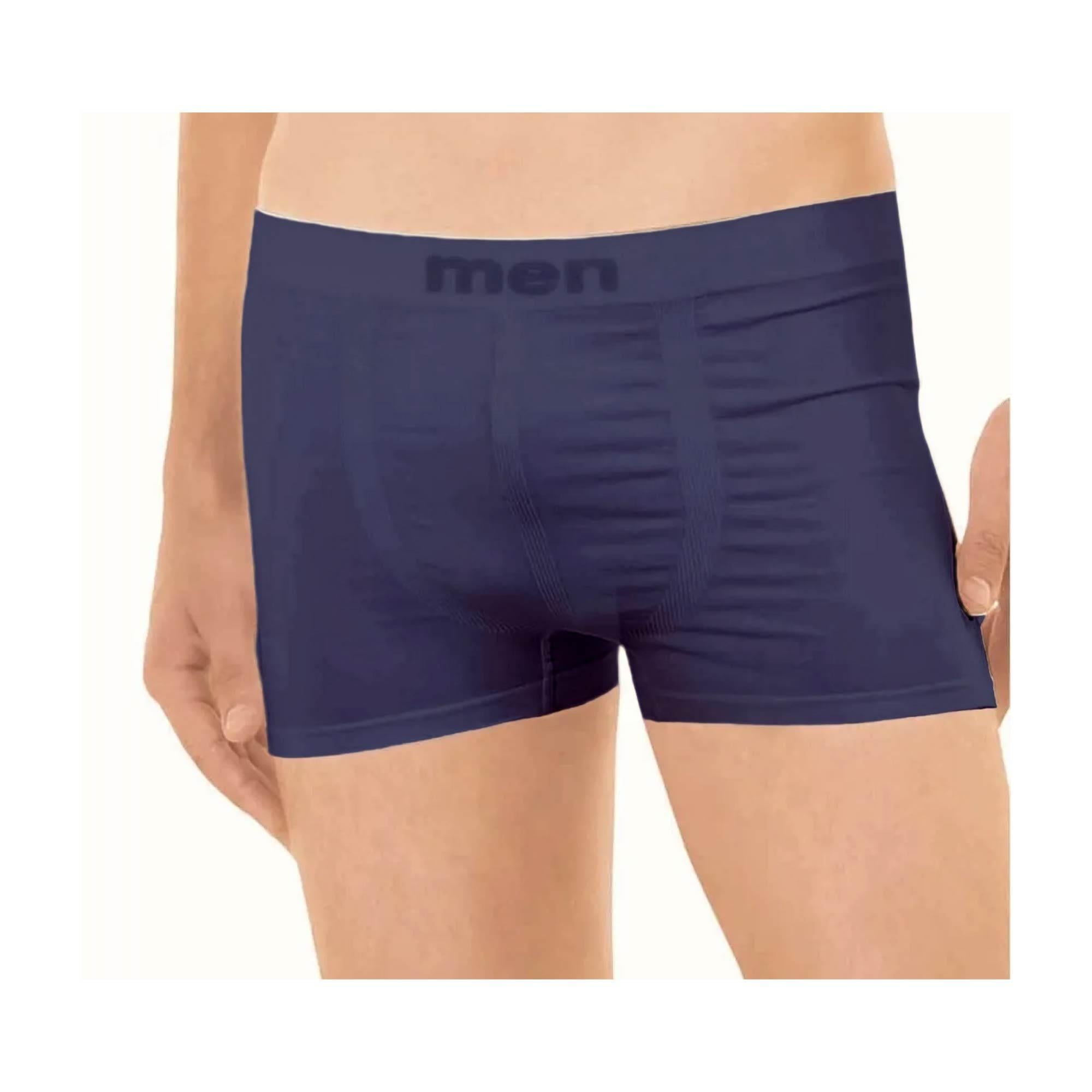 Elite Life Erkek Dikişsiz Boxer Lacivert M/L 900