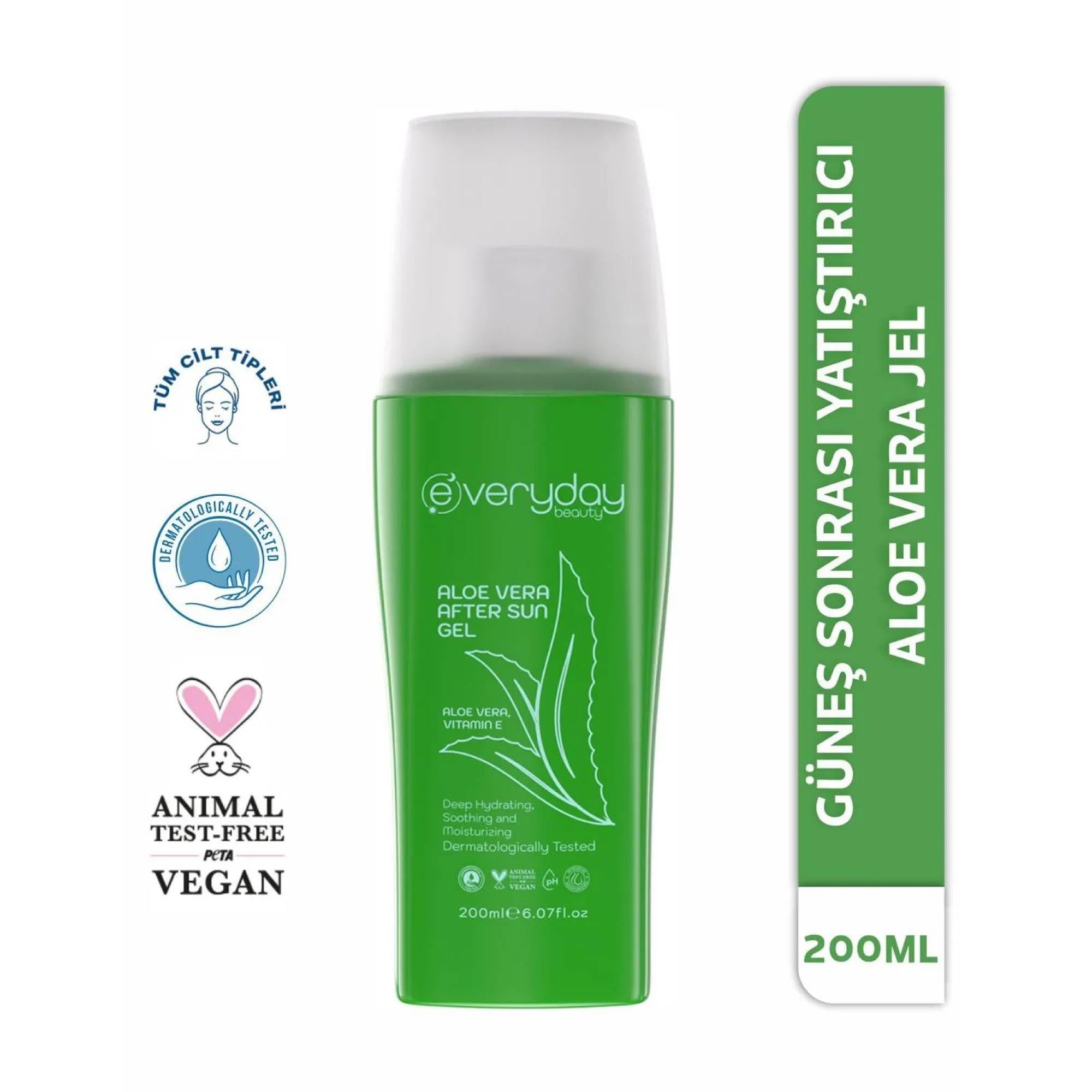 Everyday Beauty Aloe Vera Güneş Sonrası Jel 200 ml