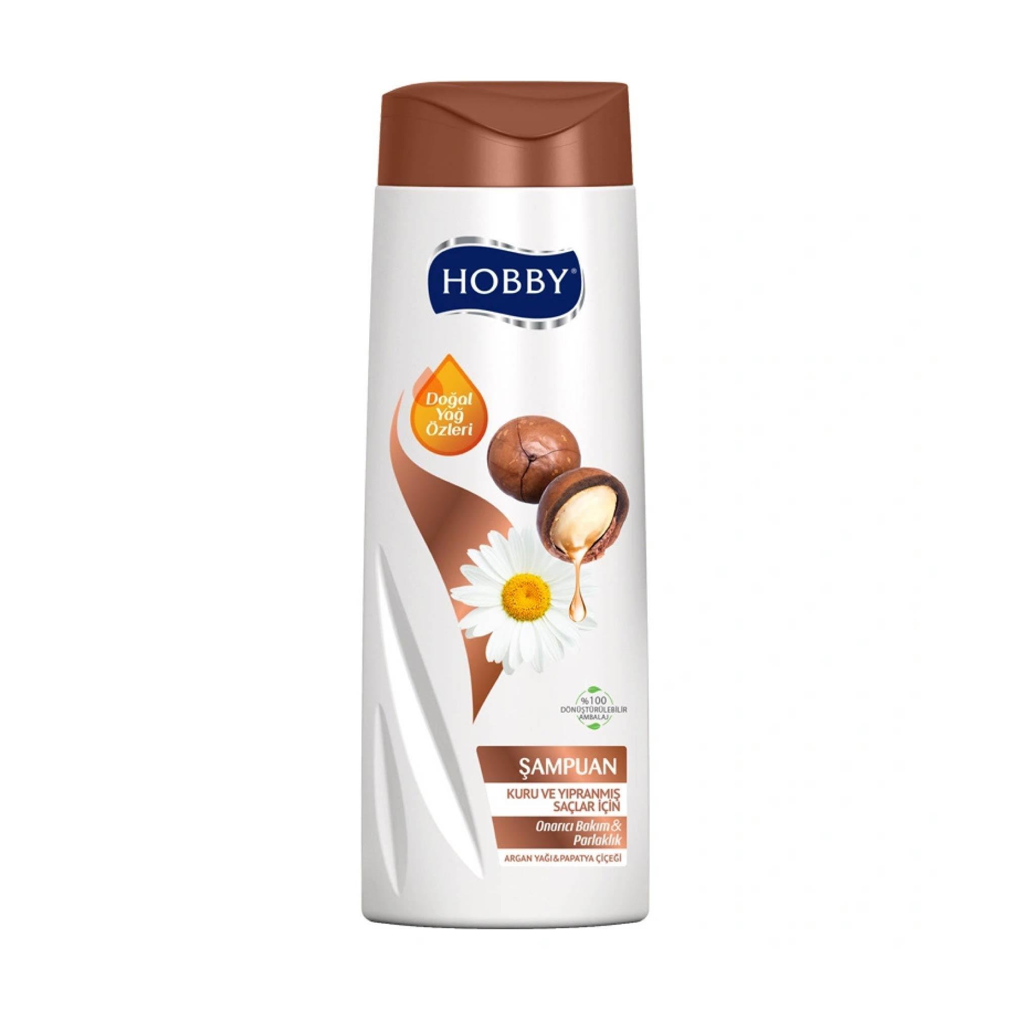 Hobby Şampuan Argan Yağı ve Papatya Çiçeği Özlü 500 Ml
