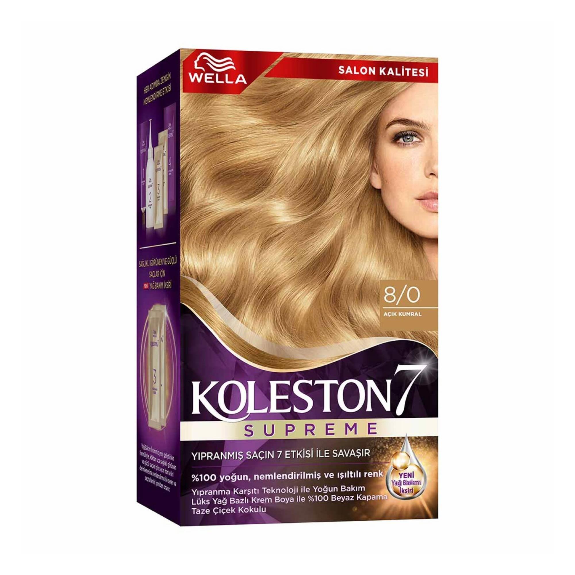 Koleston Set Boya Açık Kumral 8/0