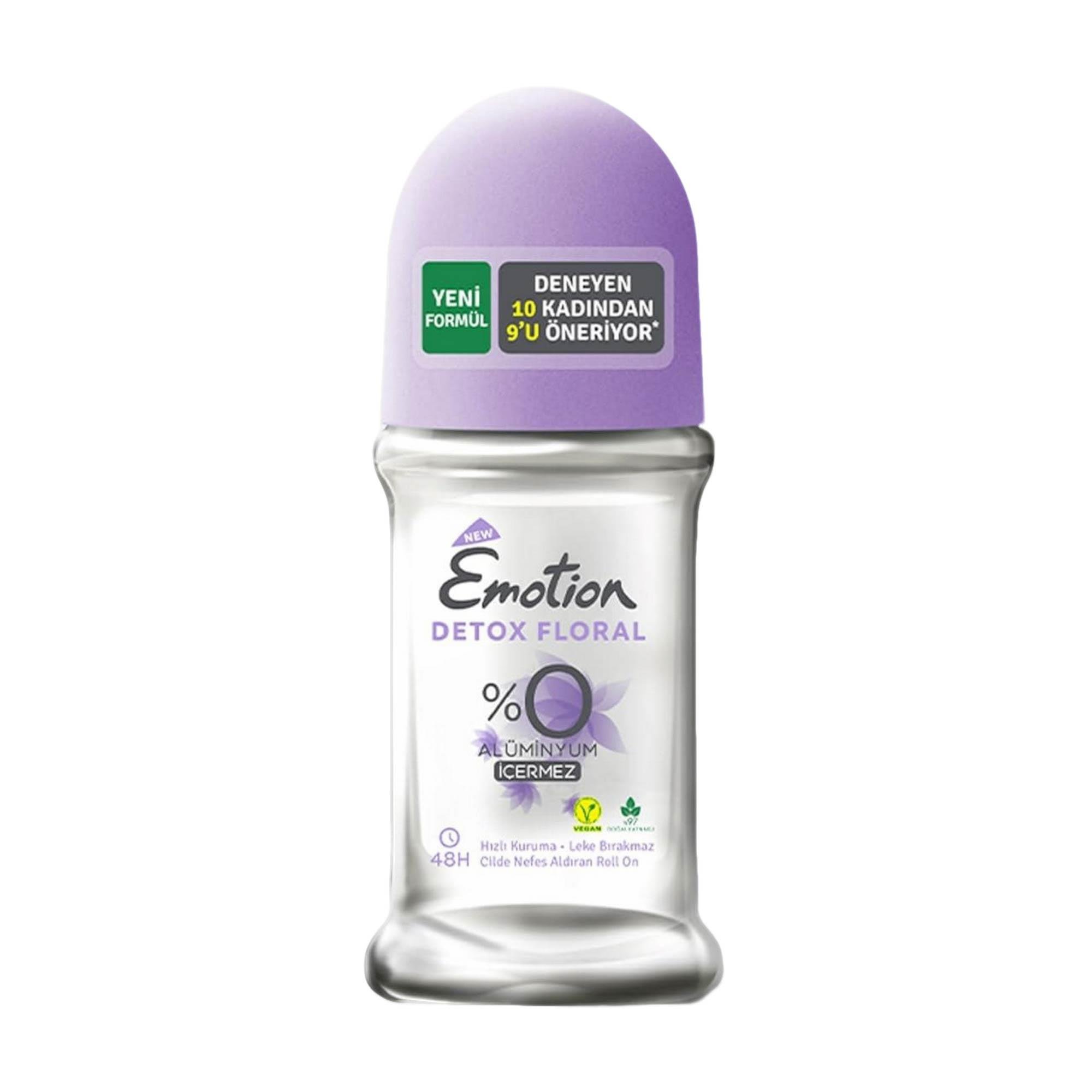 Emotion Roll-on Detox Floral Kadın 50ml