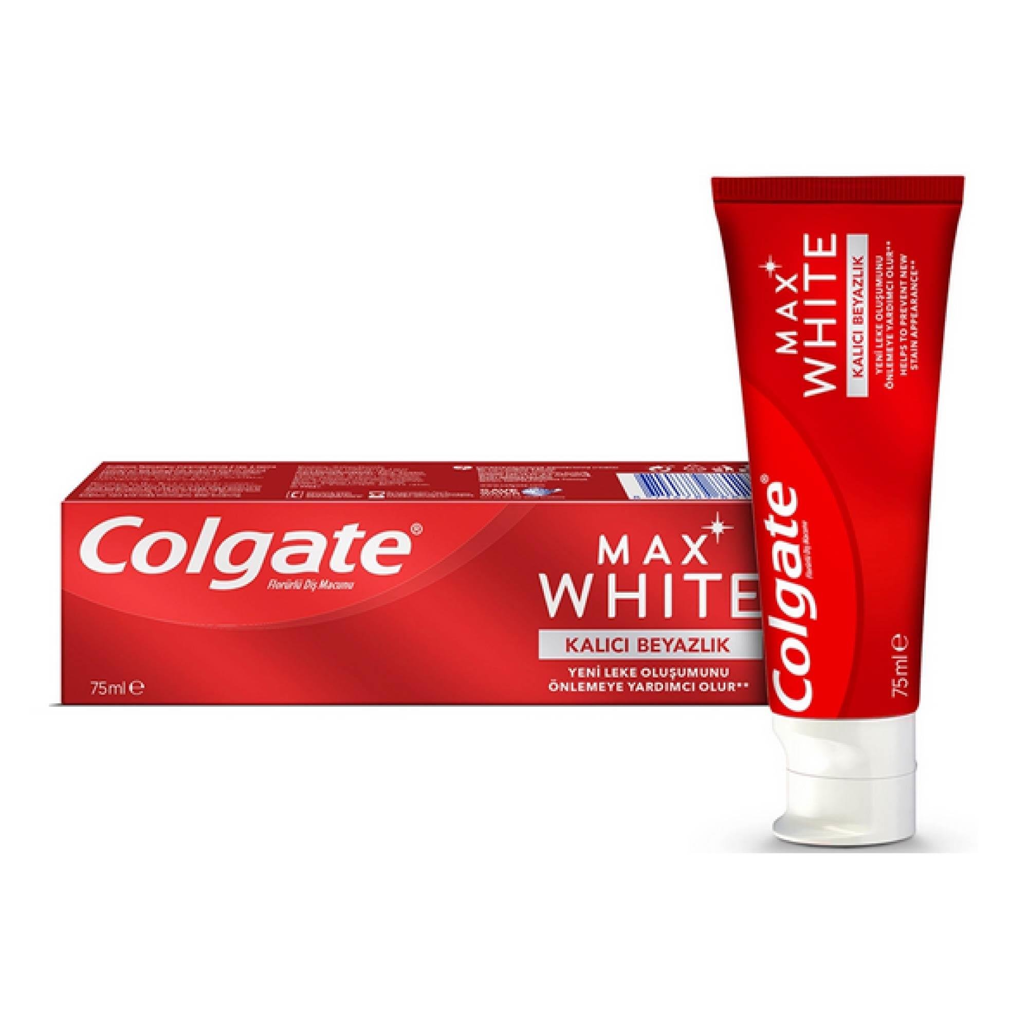 Colgate Diş Macunu Max White Kalıcı Beyazlık 75 ml