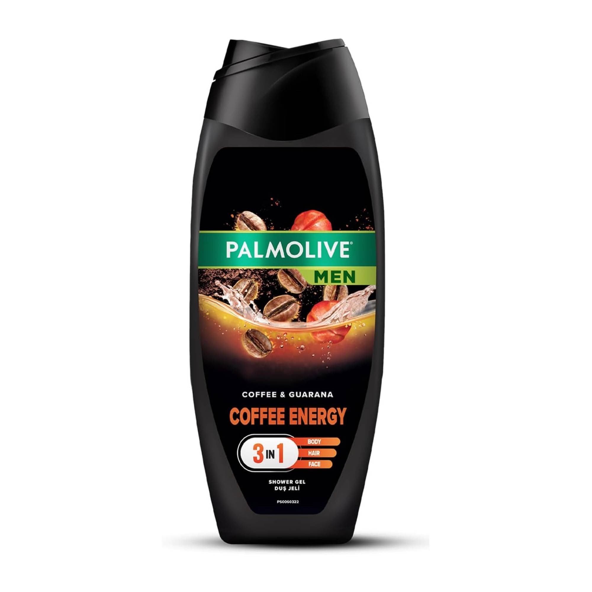 Palmolive Duş Jeli Men Coffee Energy Vücut,Saç,Sakal ve Yüz  İçin 500ml