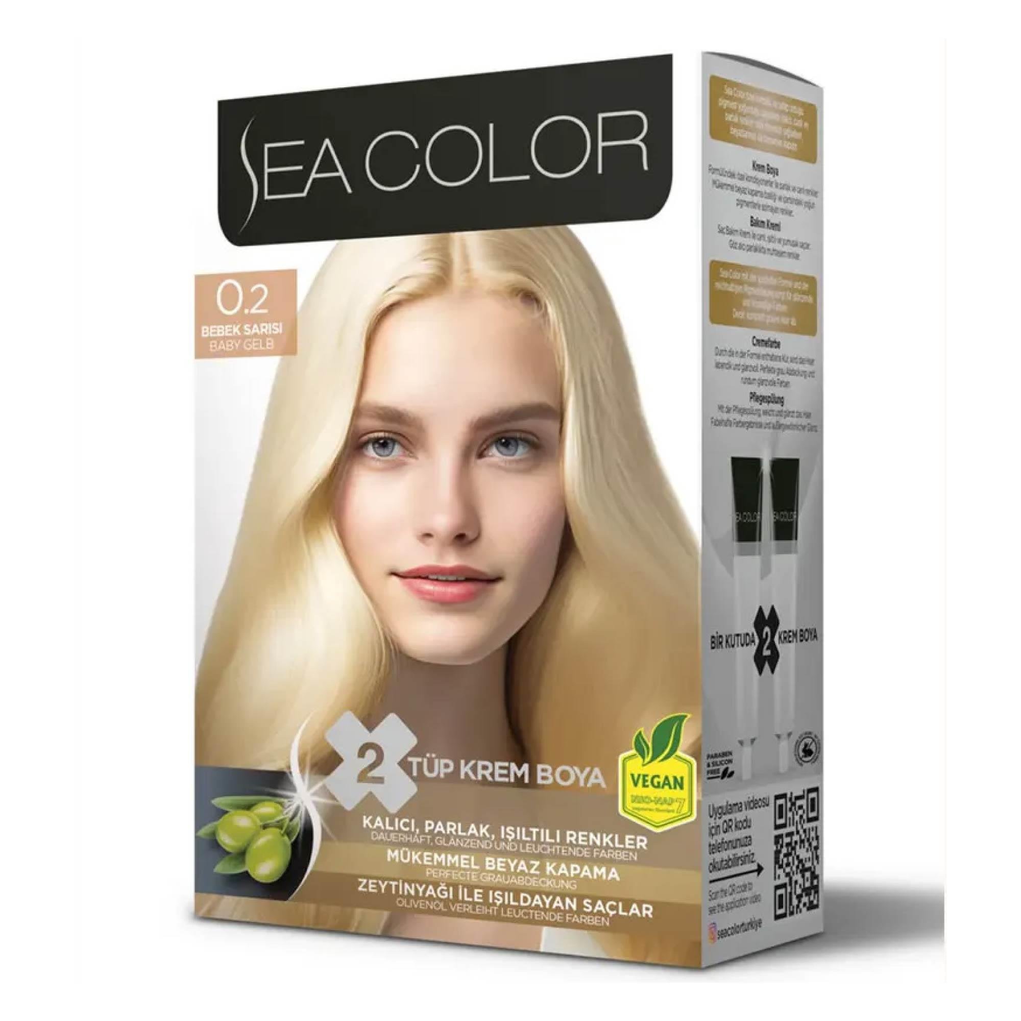 Sea Color Set Boya 0.2 Bebek Sarısı