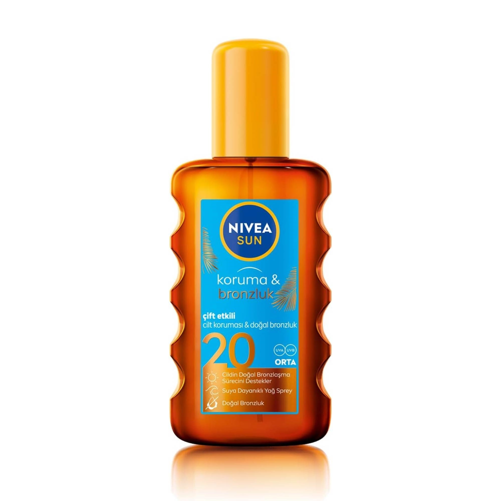 Nivea Sun Güneş Koruyucu ve Bronzlaştırıcı Sprey Spf 20+ 200 ml