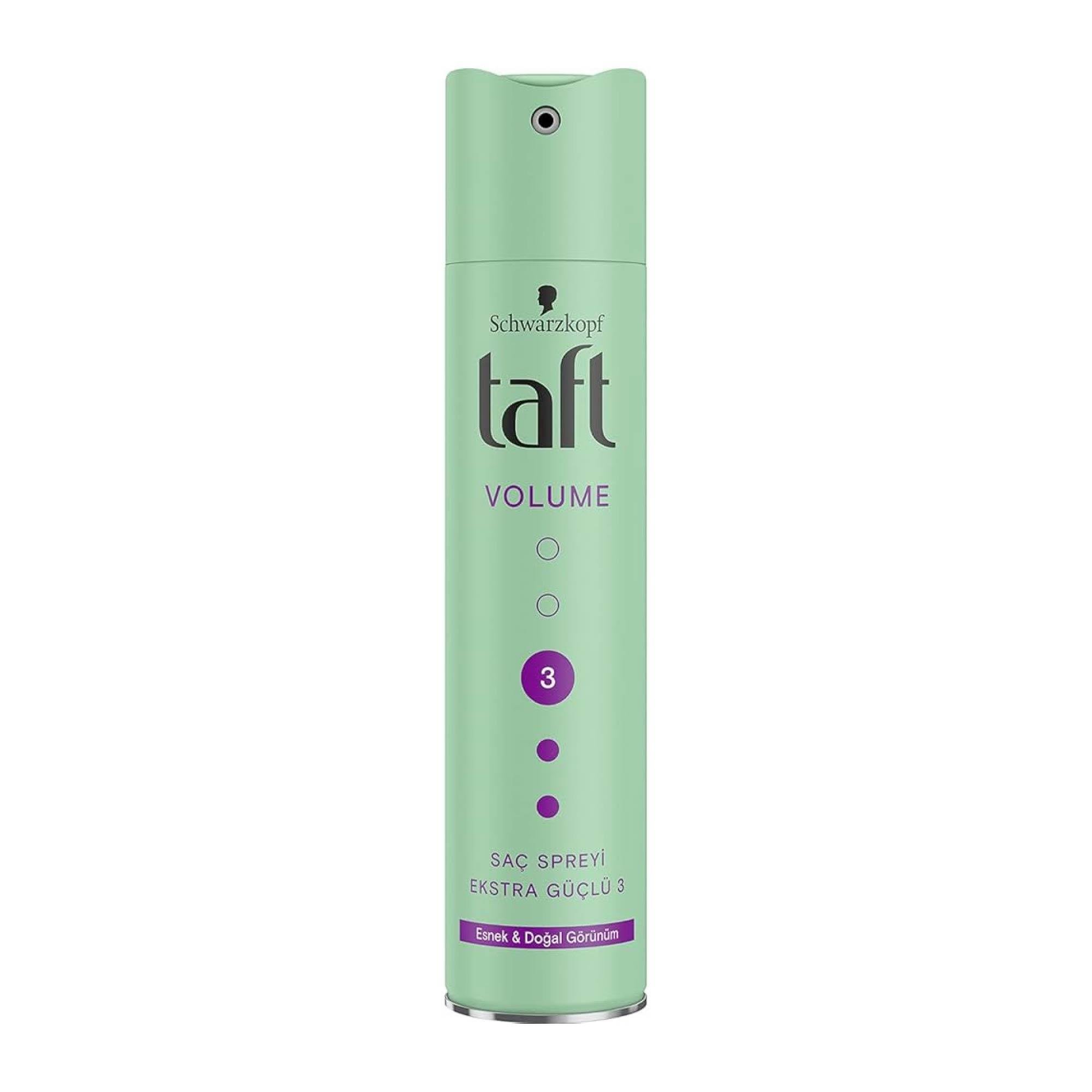 Taft Saç Spreyi Volume Extra Güçlü 3 250ml