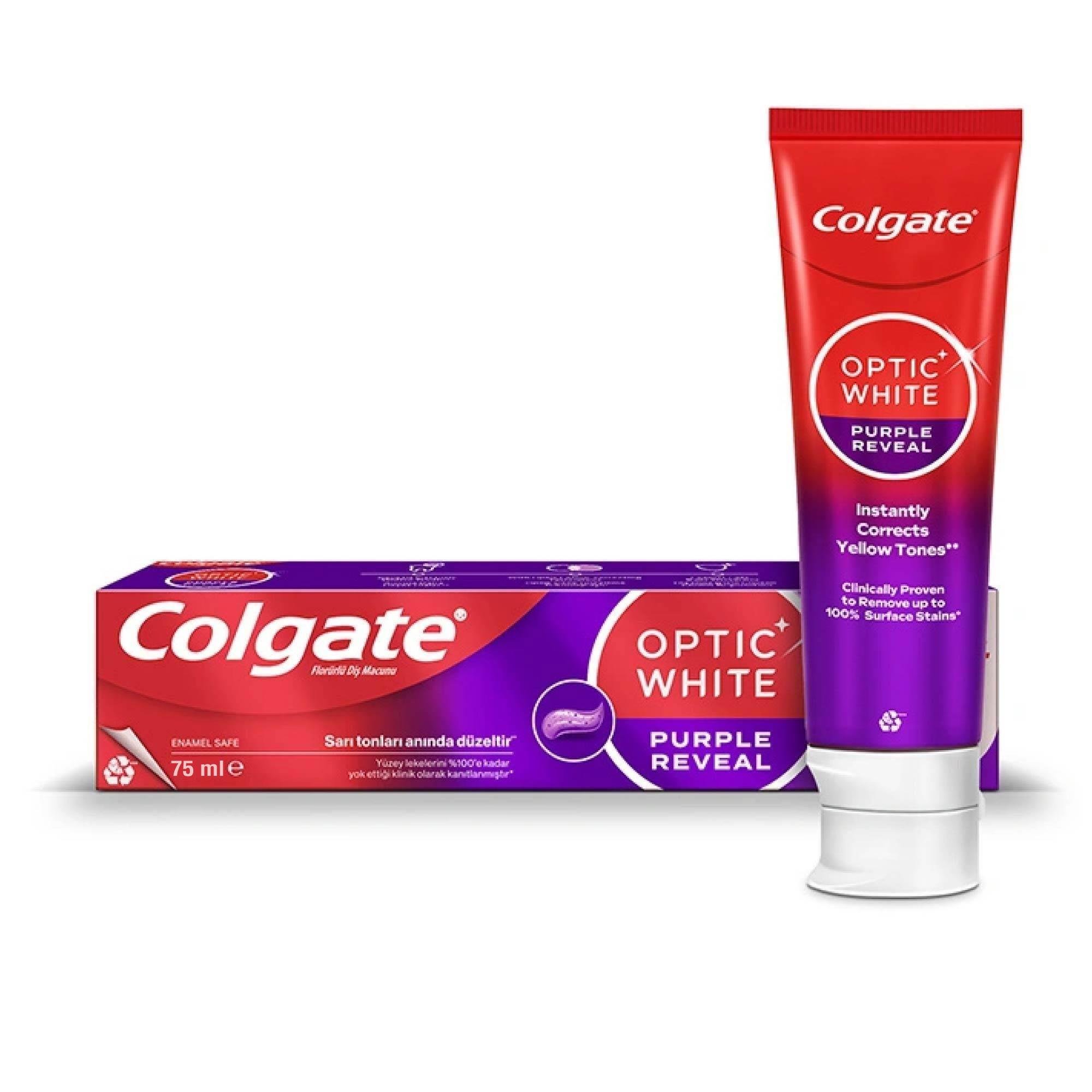 Colgate Diş Macunu Optic White Purple Reveal 75 ml