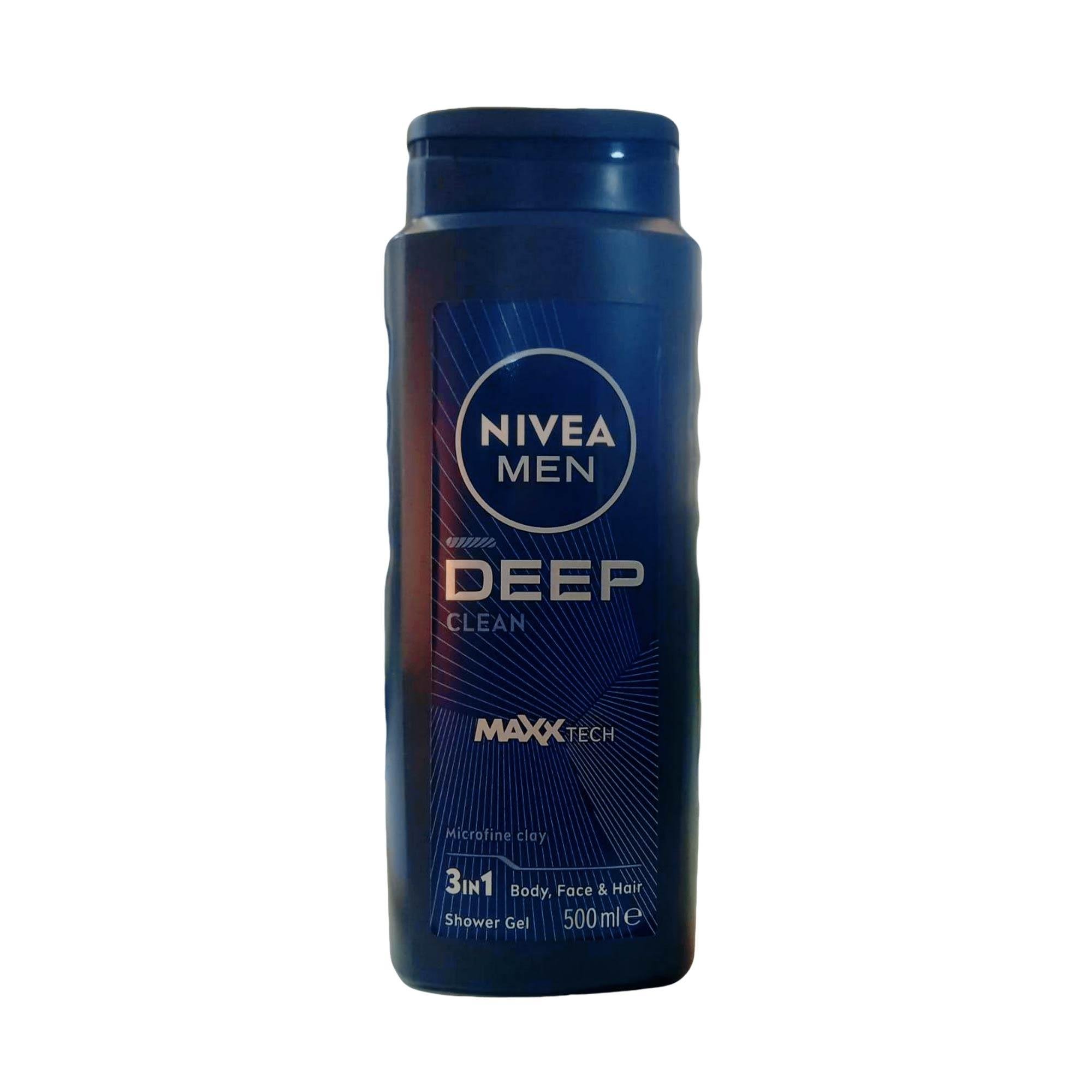 Nivea Men Deep Clean Duş Jeli 3 in 1 500 ml
