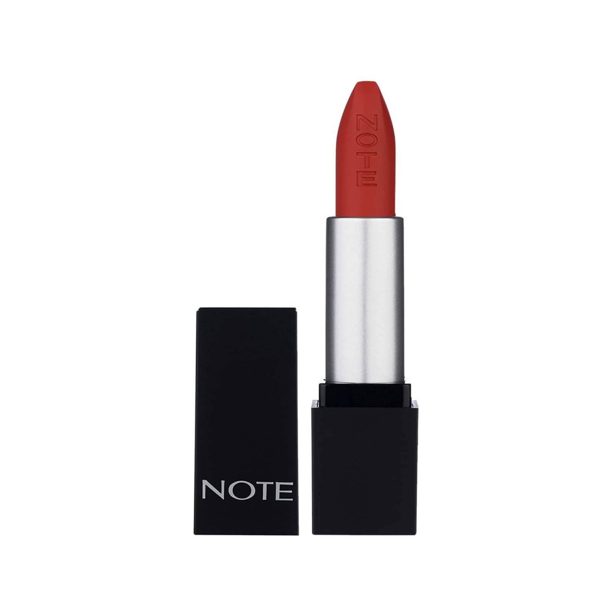 Note Mattever Lipstick Ruj 17 Dress Red