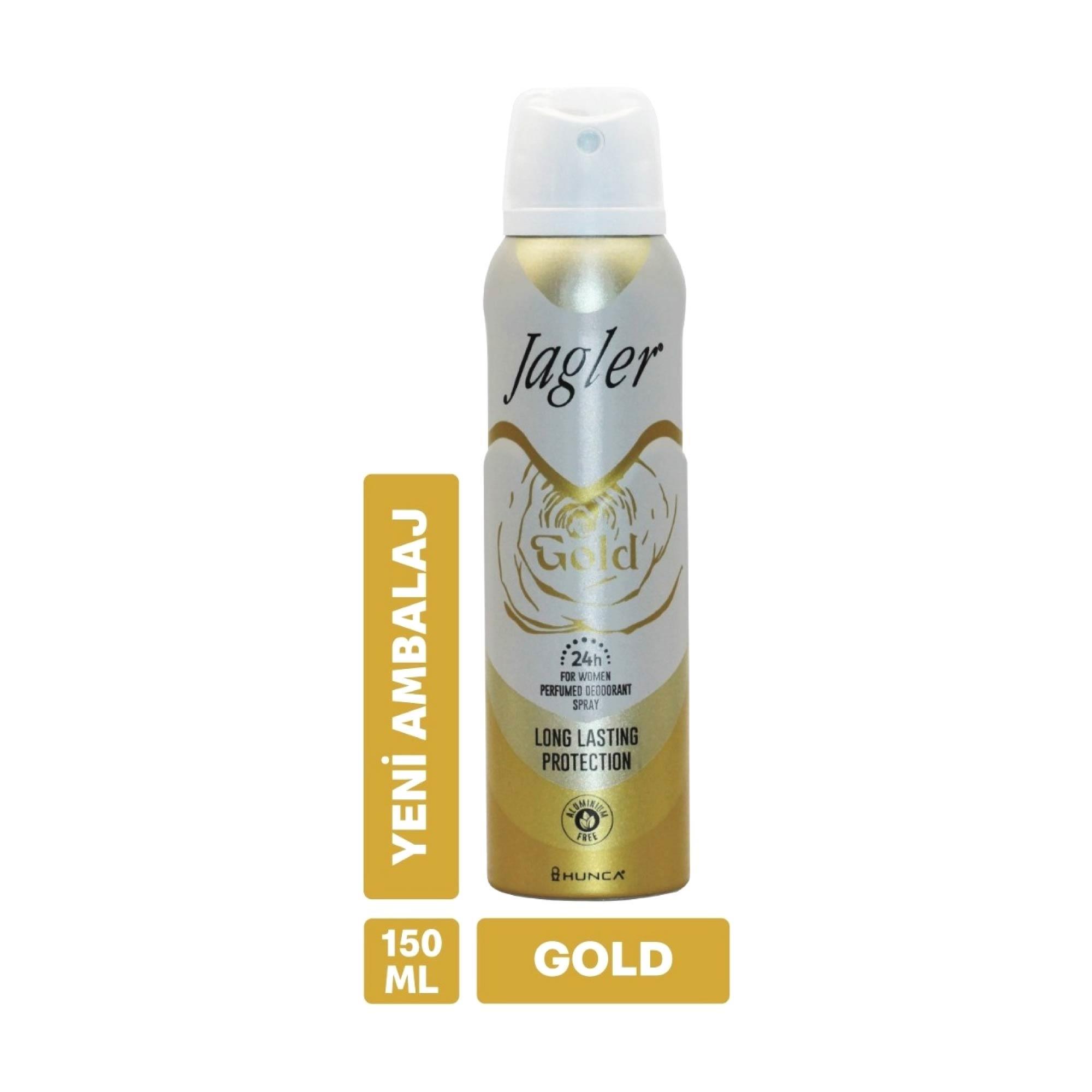 Jagler Deodorant Gold Kadın 150 Ml.