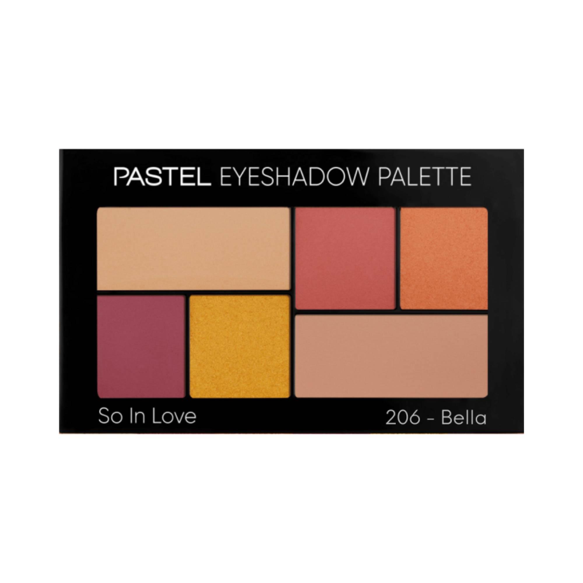 Pastel Eyeshadow Palette Göz Farı So in Love no:206 Bella