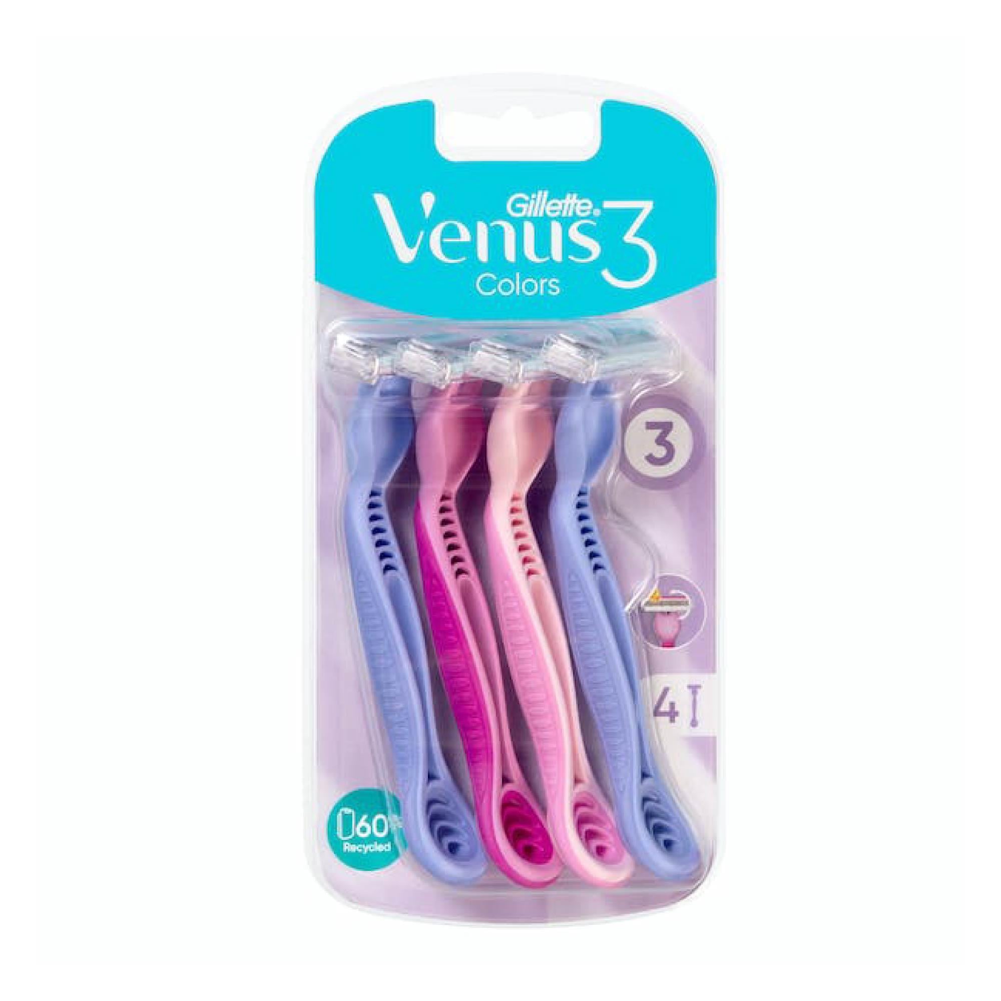 Gillette Venus 3 4'lü Kullan At Tıraş Bıçağı