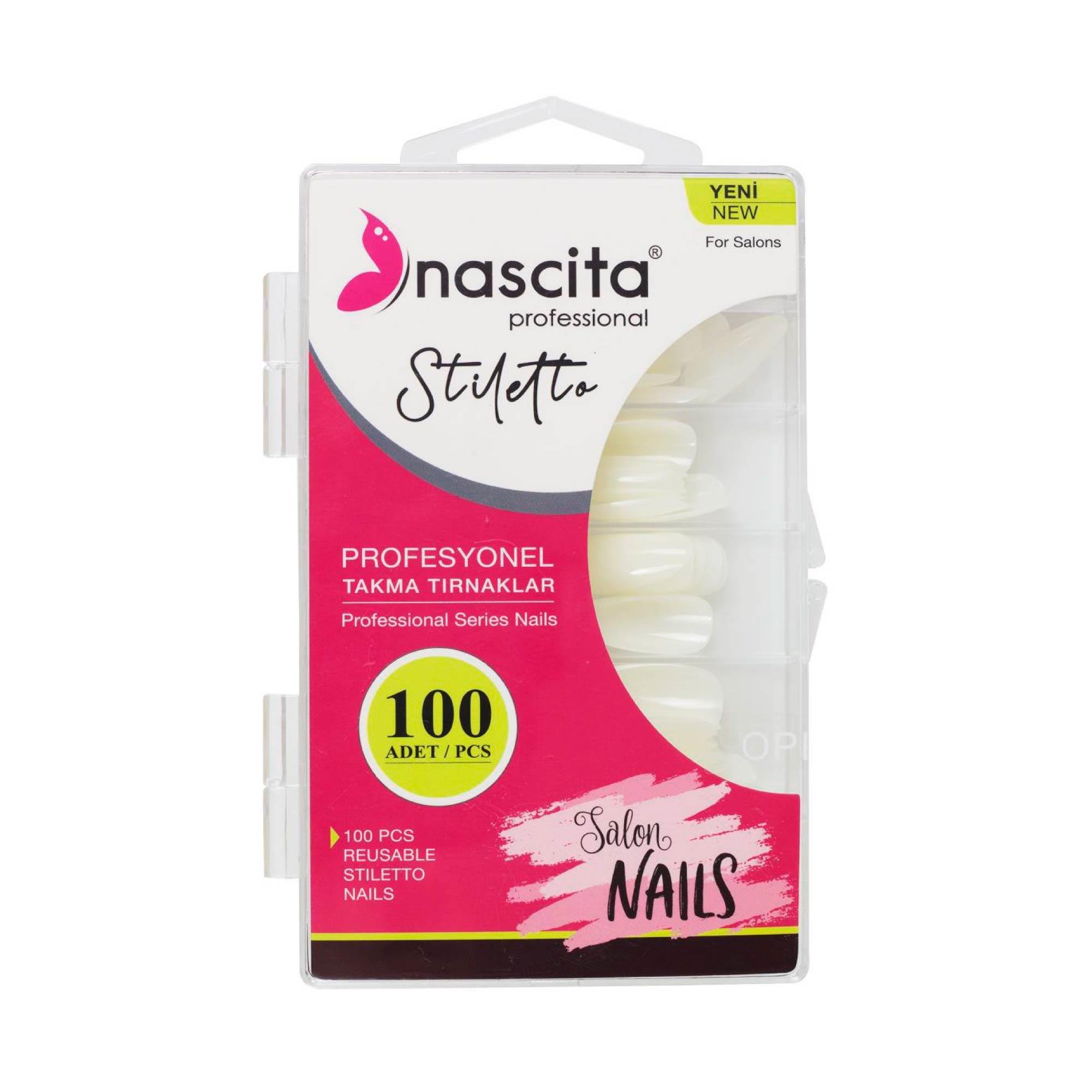 Nascita Takma Tırnak Stiletto 100 Adet
