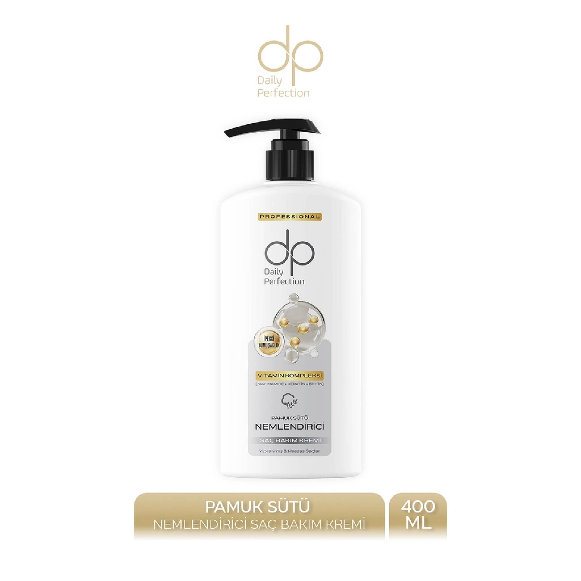 Dp Saç Kremi Pamuk Sütü & Hindistan Cevizi 400 ml