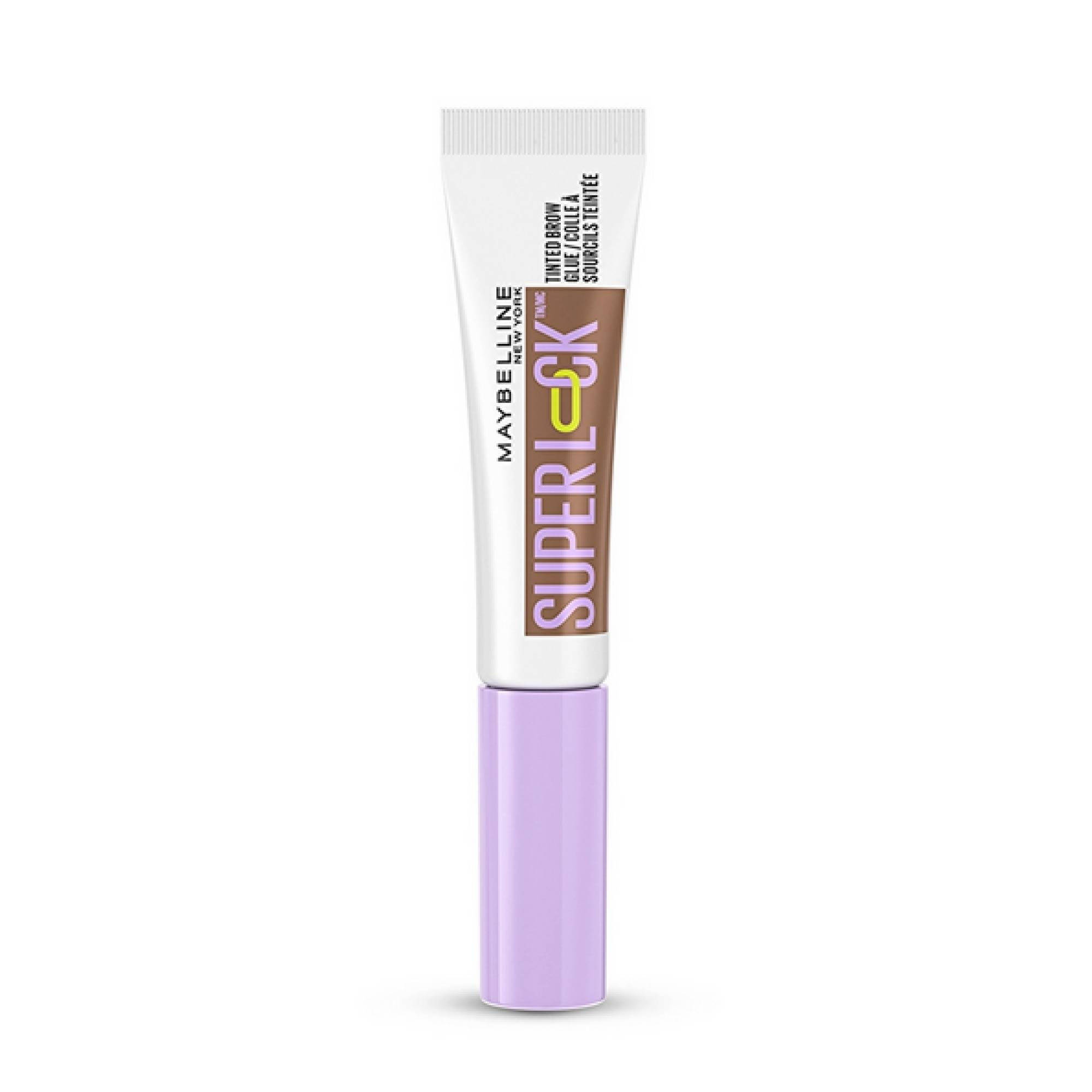 Maybelline New York Super Lock Brow Glue Kaş Sabitleyici Maskara Medium Brown