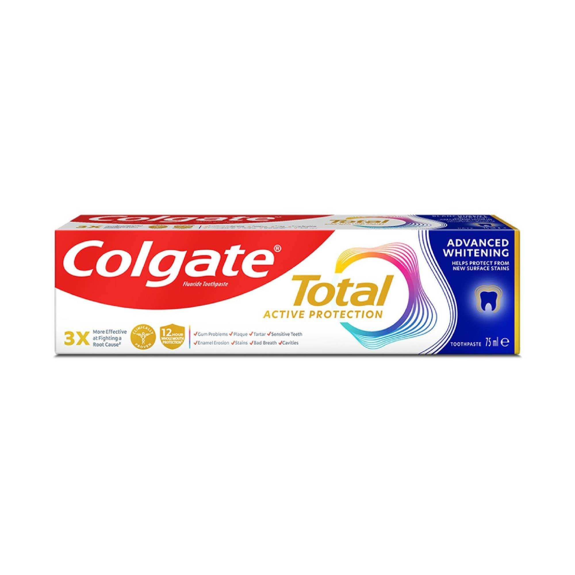 Colgate Total Gelişmiş Beyazlık Diş Macunu 75 ml