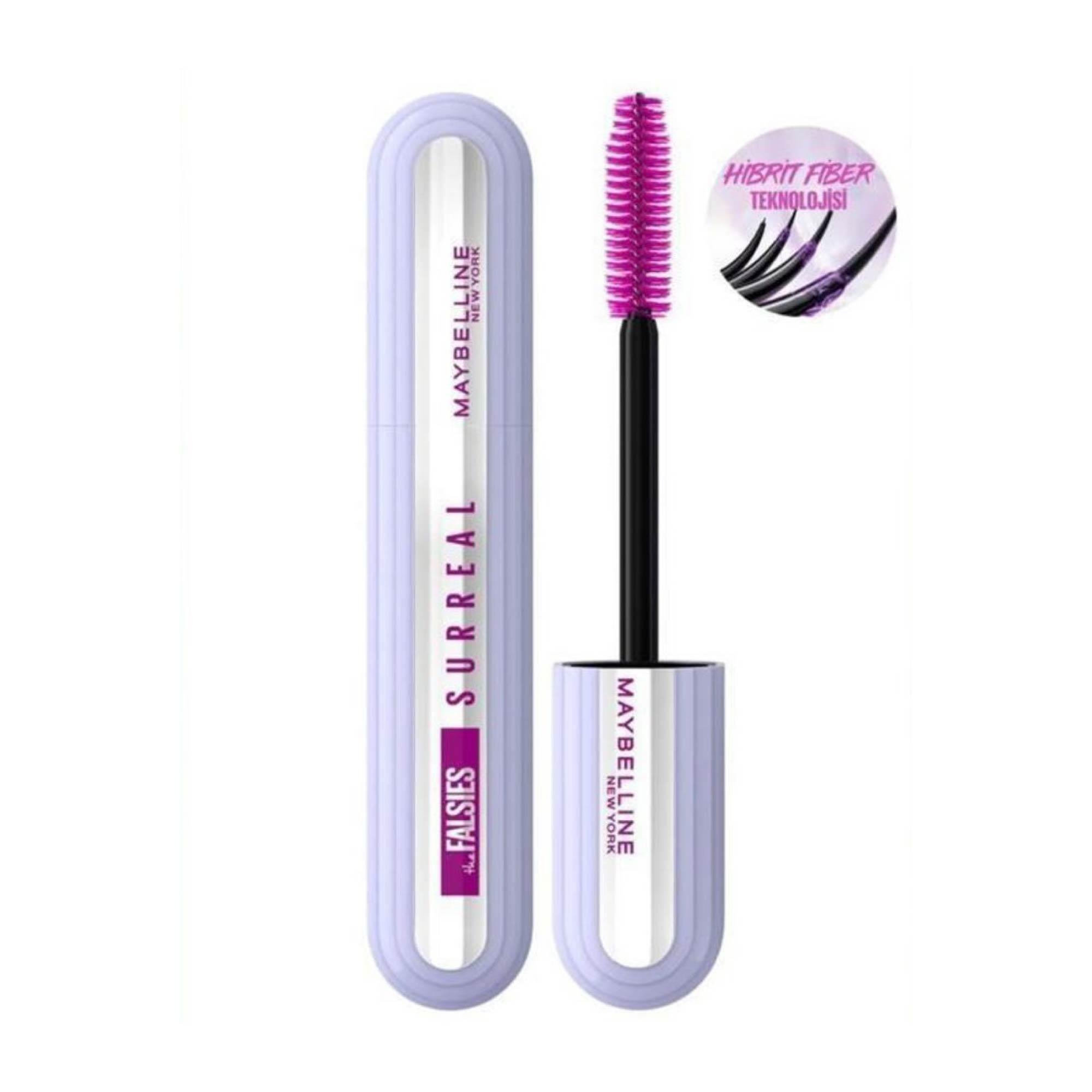 Maybelline New York Falsies Surreal Maskara 01-Very Black