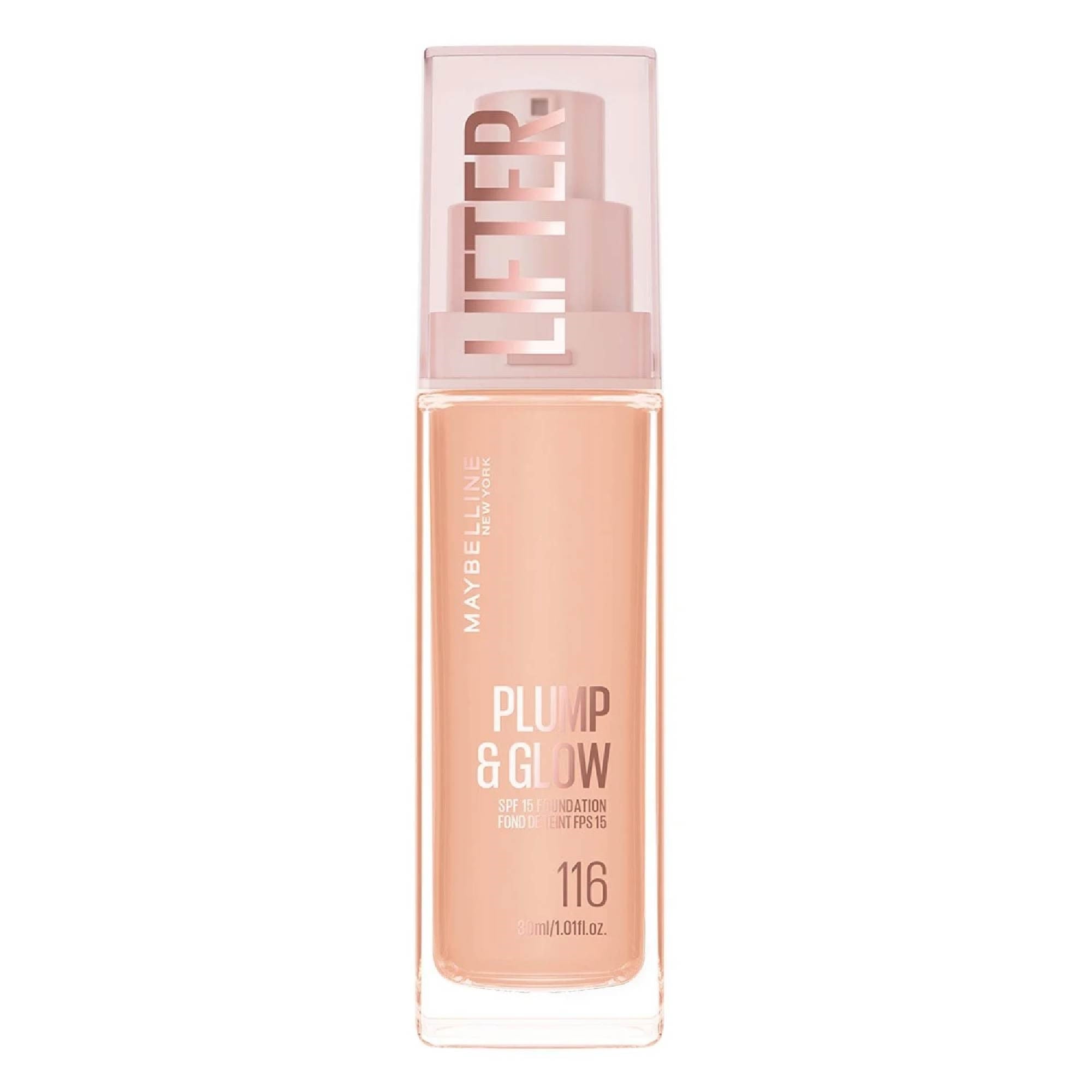 Maybelline Lifter Plump & Glow - Cilt Bakım Etkili Fondöten No: 116