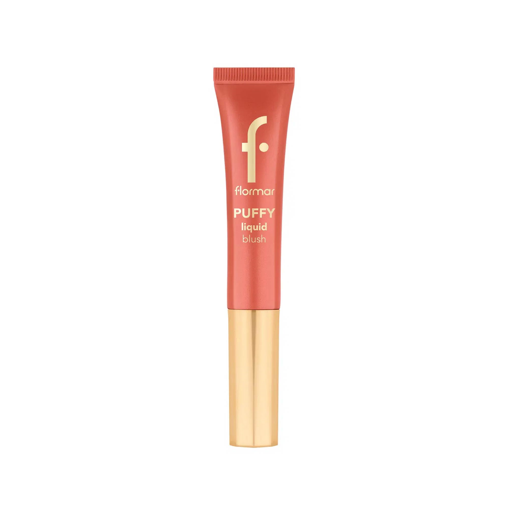 Flormar Puffy Liquid Nemlendirici Etkili & Parlak Bitişli Sünger Aplikatörlü Likit Allık 002 Peachy Glow