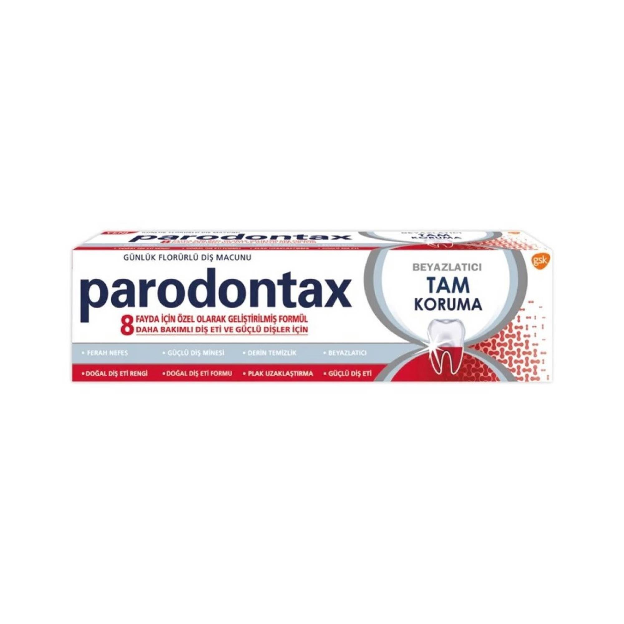 Parodontax Diş Macunu Beyazlatıcı Tam Koruma 75ml