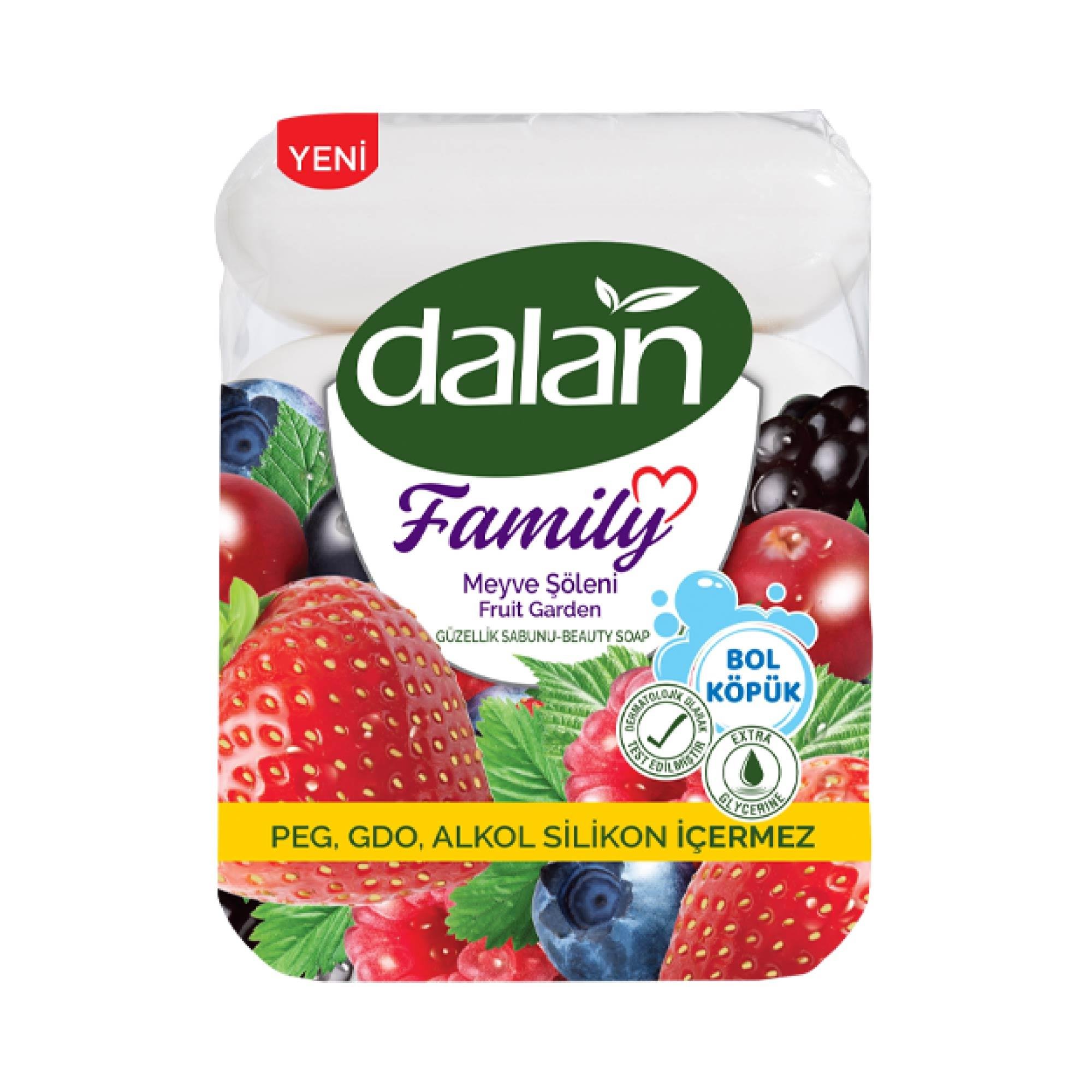 Dalan Family Sabun Meyve Şöleni (75x4 gr)