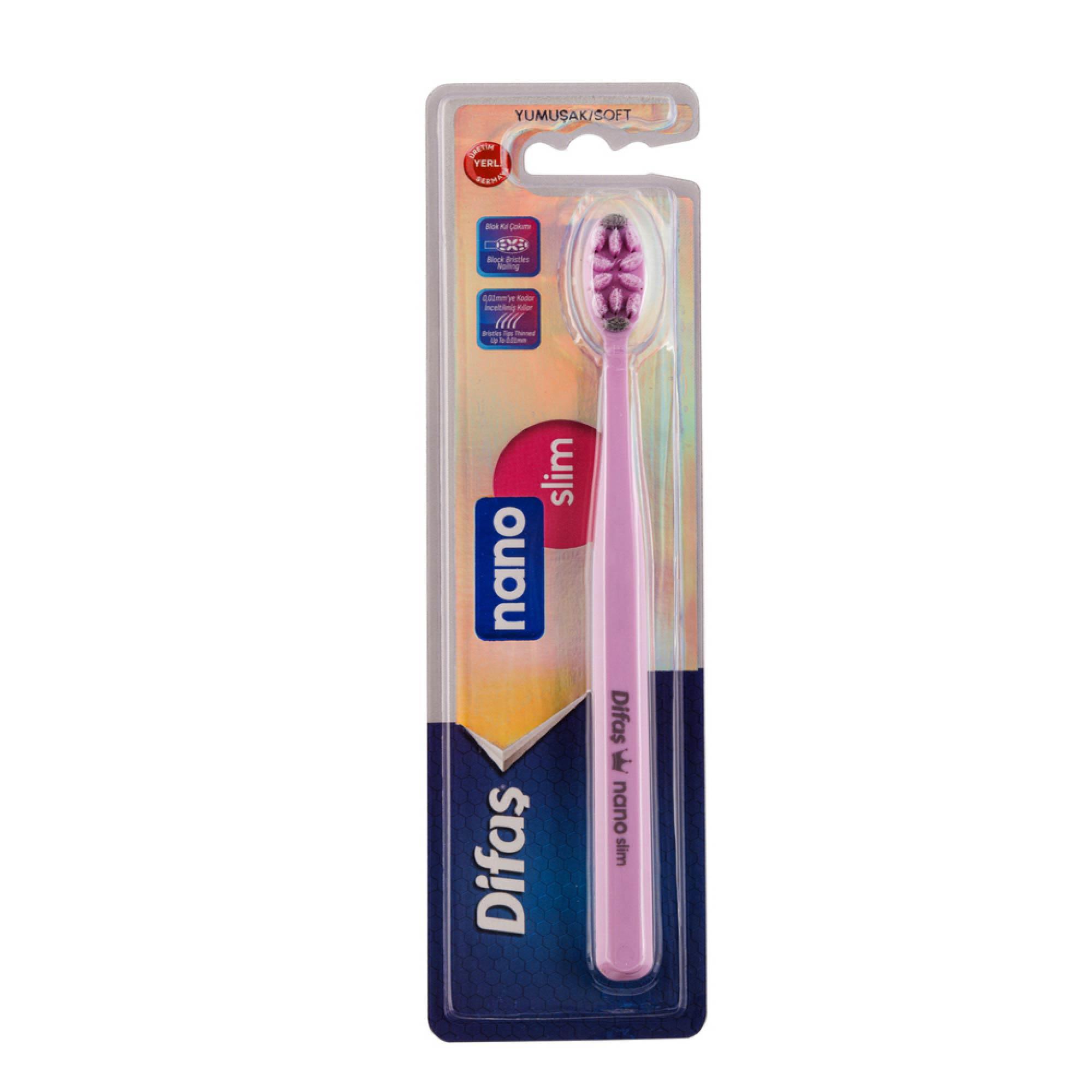 Difaş Nano Slim Yumuşak (Soft) Diş Fırçası