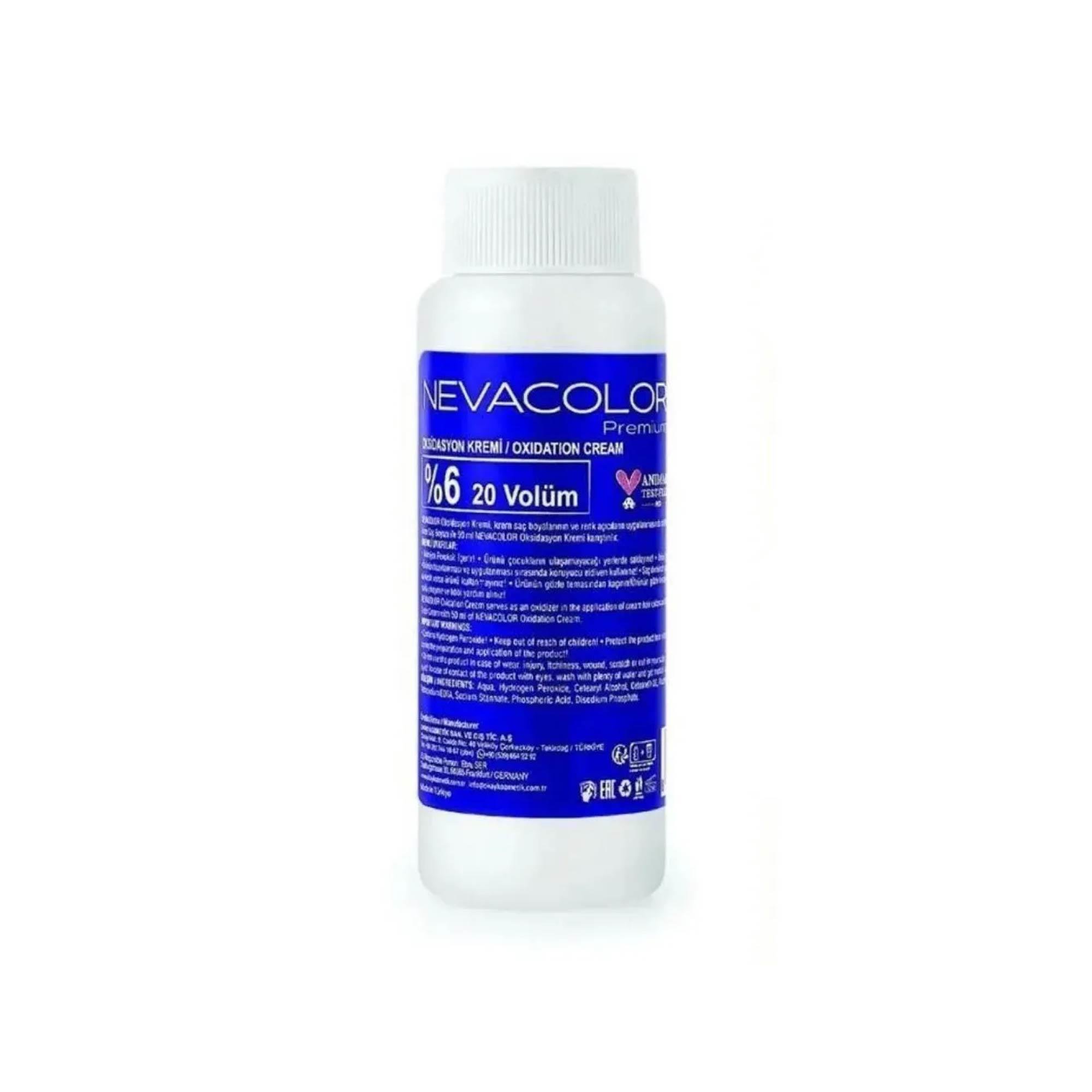 Nevacolor Premium Oksidasyon Kremi %6 20 Volüm 50ml