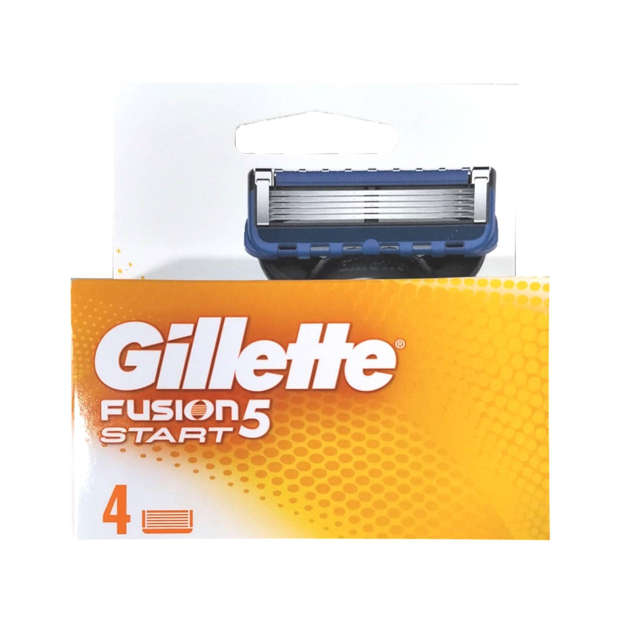 Gillette Fusion Start 5 Yedek Tıraş Bıçağı 4 'lü
