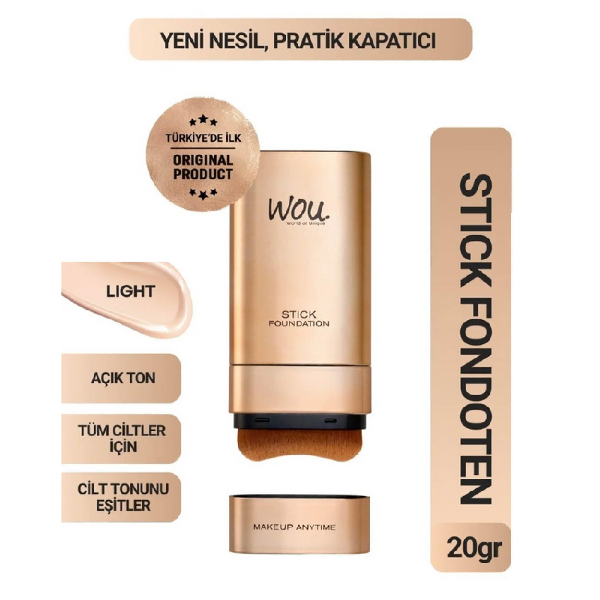 Wou Pratik Kapatıcı Açık Ton 20 gr